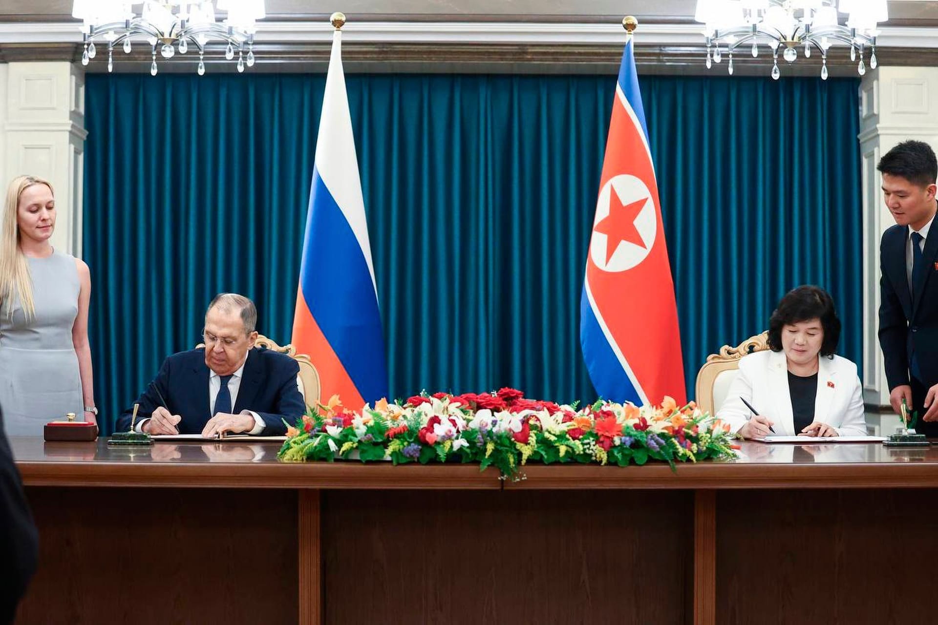 Lawrow in Nordkorea