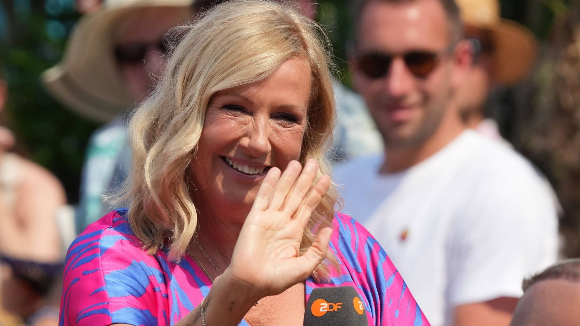 Andrea Kiewel: Am 22. Juni 2025 verkündete sie ihre Verlobung im "ZDF-Fernsehgarten".