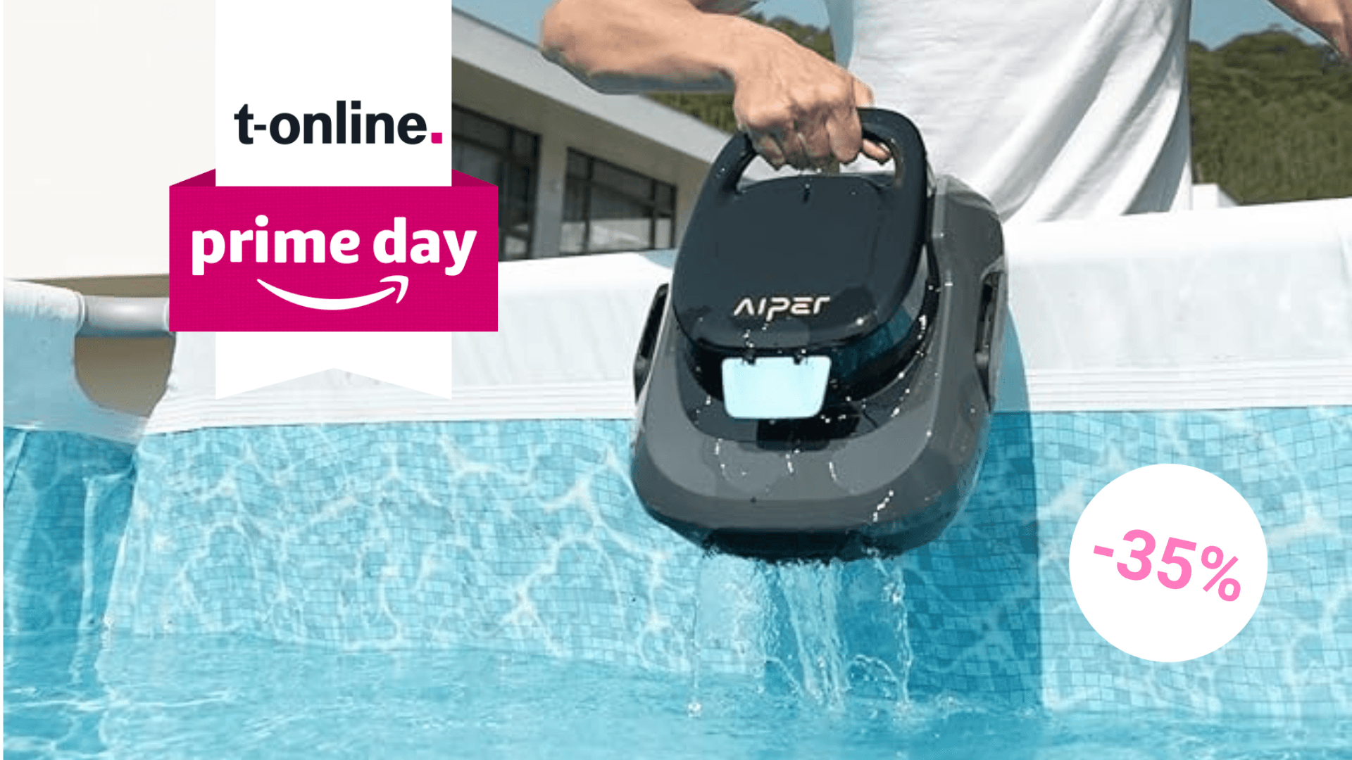 Poolroboter im Angebot: Amazon reduziert den Scuba SE von Aiper auf Tiefstpreis. Poolroboter im Angebot: Amazon reduziert den Scuba SE von Aiper auf Tiefstpreis.