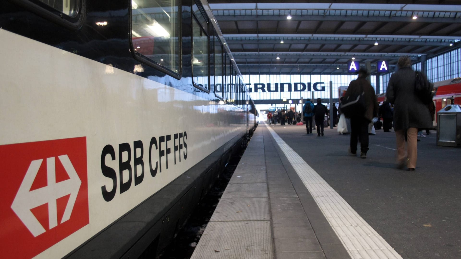 Eurocity in München (Archivbild): Ein Zug musste geräumt werden.