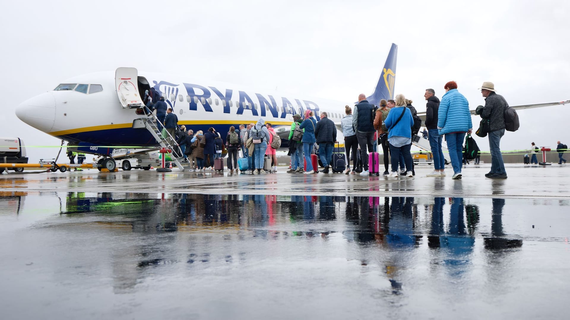 Ryanair-Flug vom Flughafen Lübeck nach Mallorca