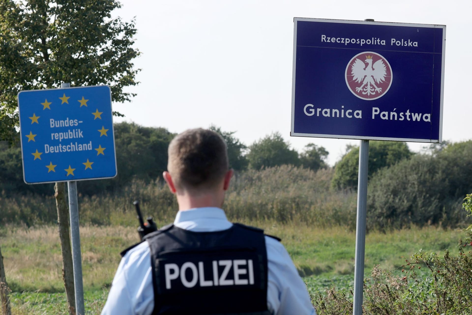 Unerlaubte Einreisen an deutsch-polnischer Grenze