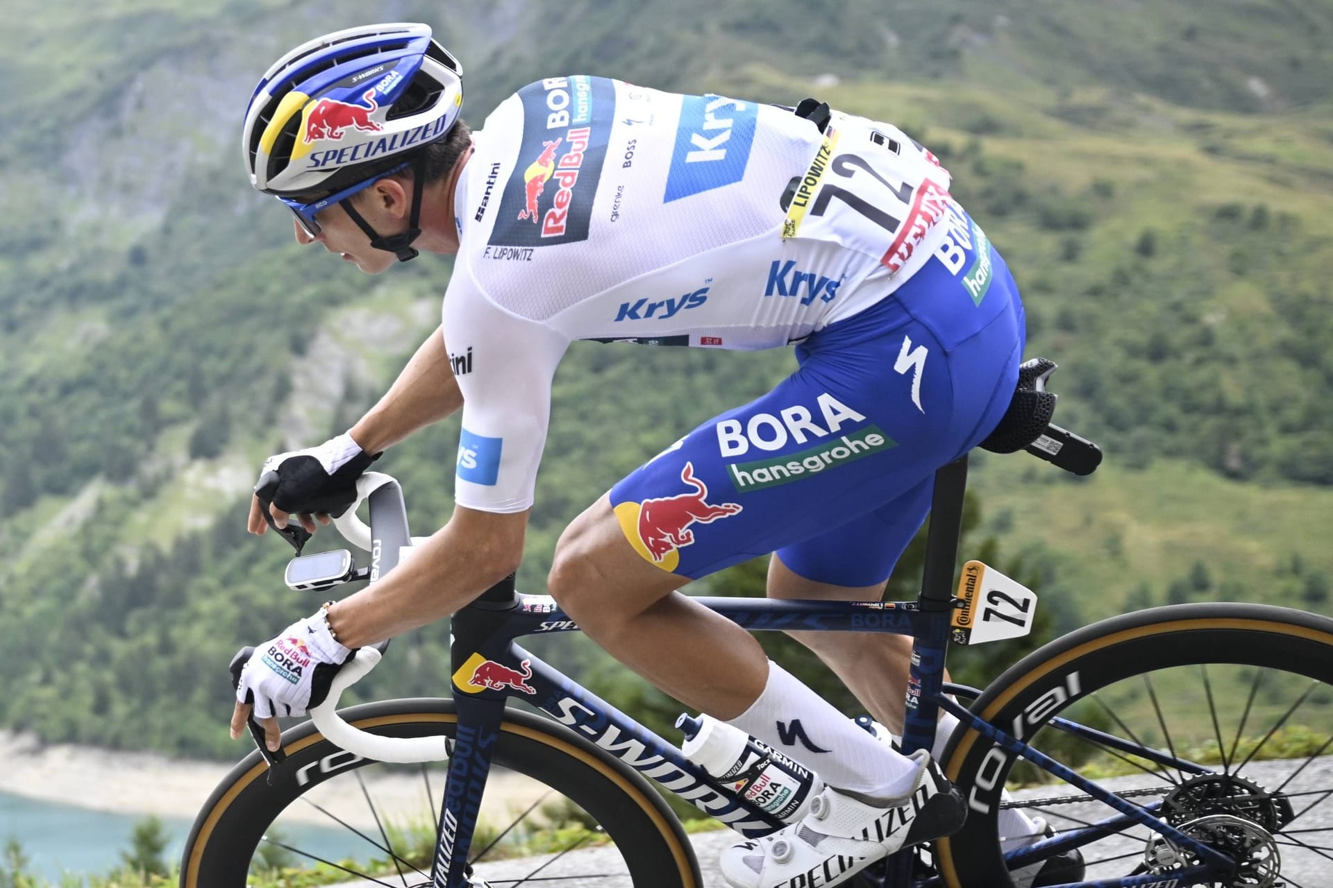 Florian Lipowitz: Er ist der deutsche Hoffnungsträger bei der Tour.