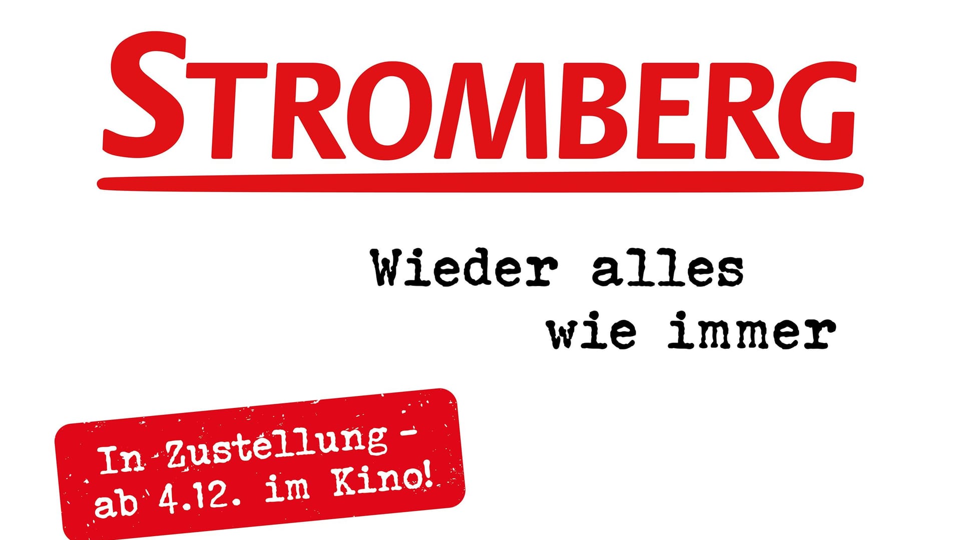 Das aktuelle Filmplakat des neuen Films.