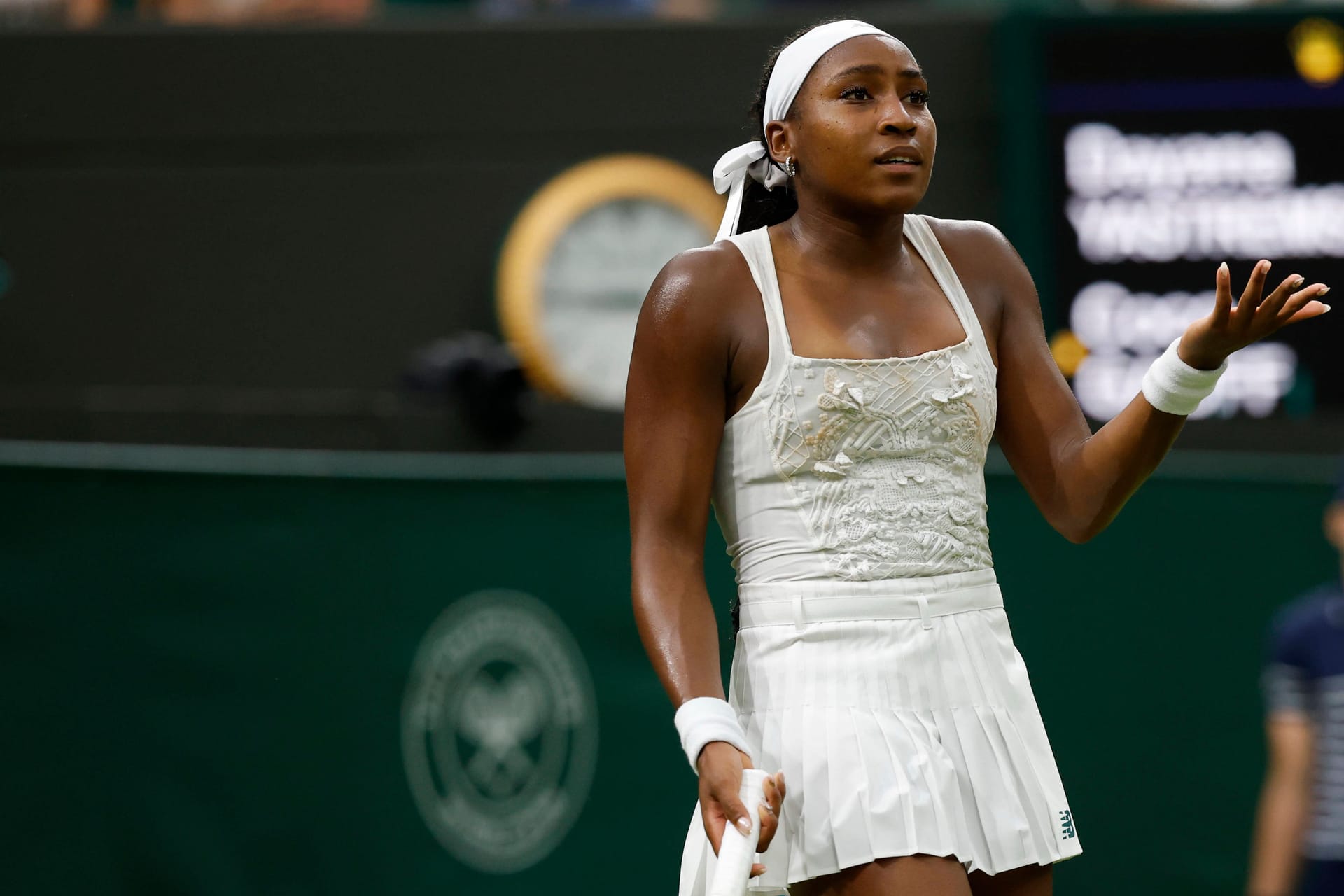 Coco Gauff: Die French-Open-Siegerin verlor ihre Auftaktpartie in Wimbledon.