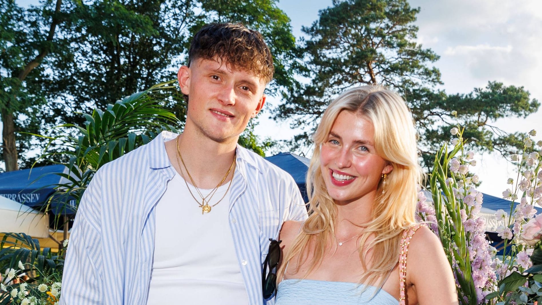 Fabian Reese und Johanna Grünewald bei einem Event (Symbolfoto): Das Berliner Paar hat sich ein neues Projekt ausgedacht.