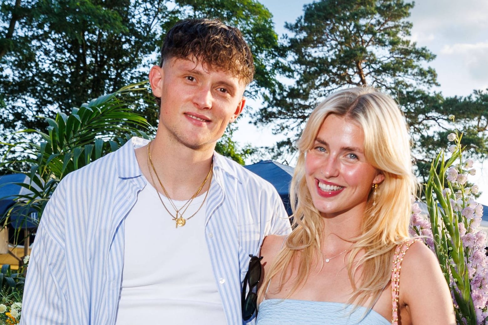 Fabian Reese und Johanna Grünewald bei einem Event (Symbolfoto): Das Berliner Paar hat sich ein neues Projekt ausgedacht.