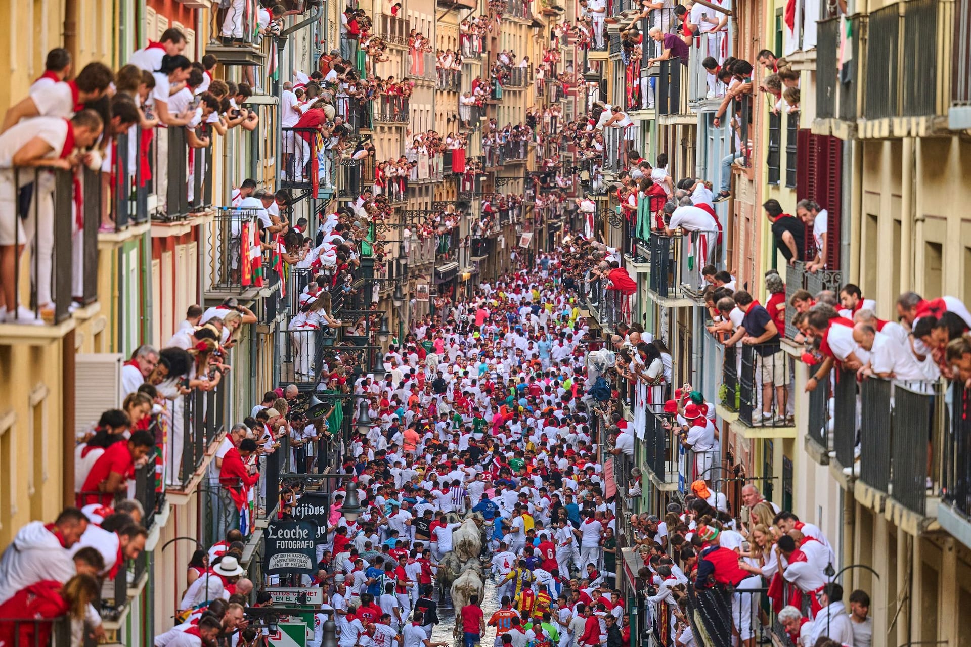 Stierlauf in Pamplona