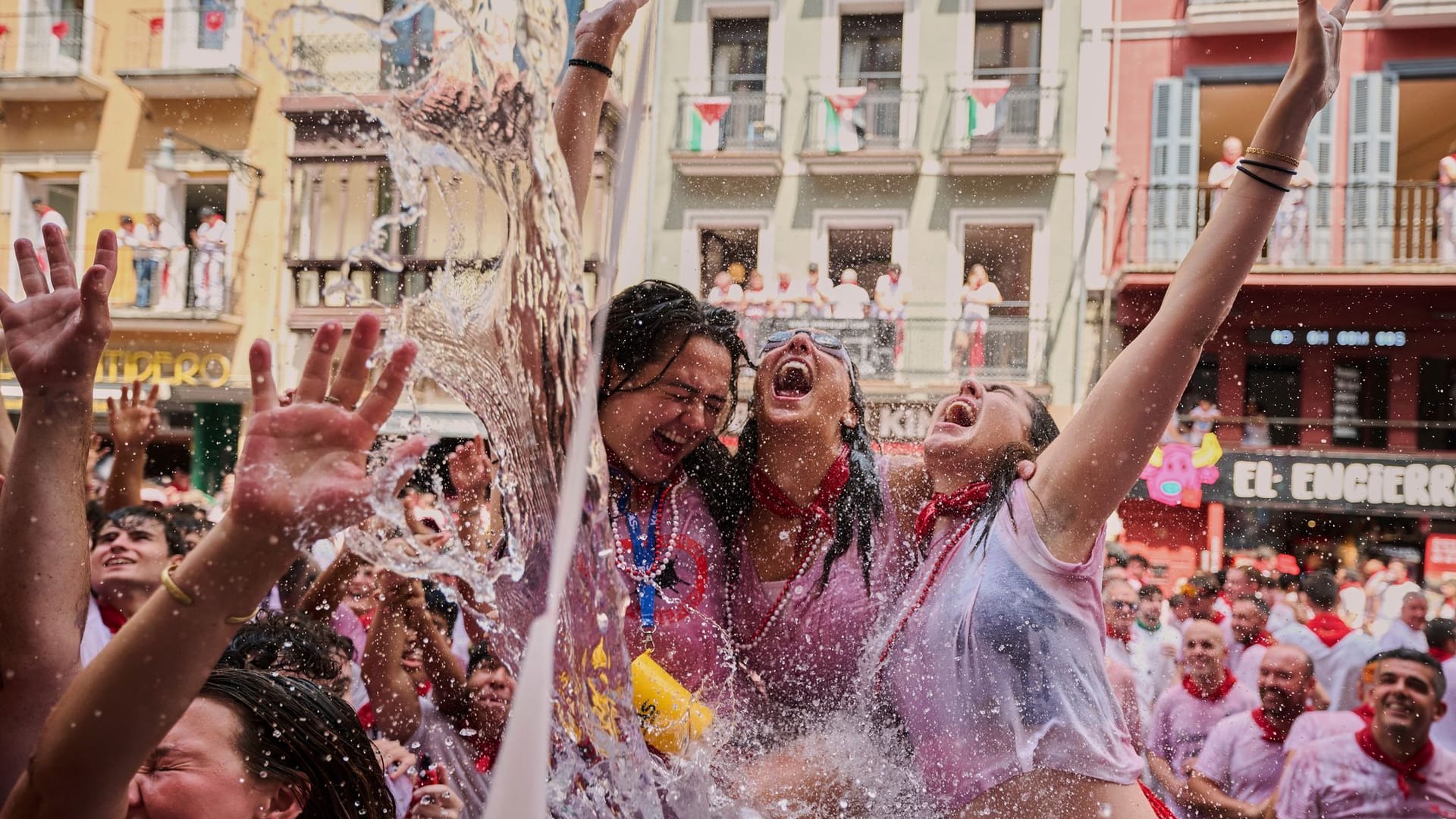 Beginn des Sanfermín-Festivals