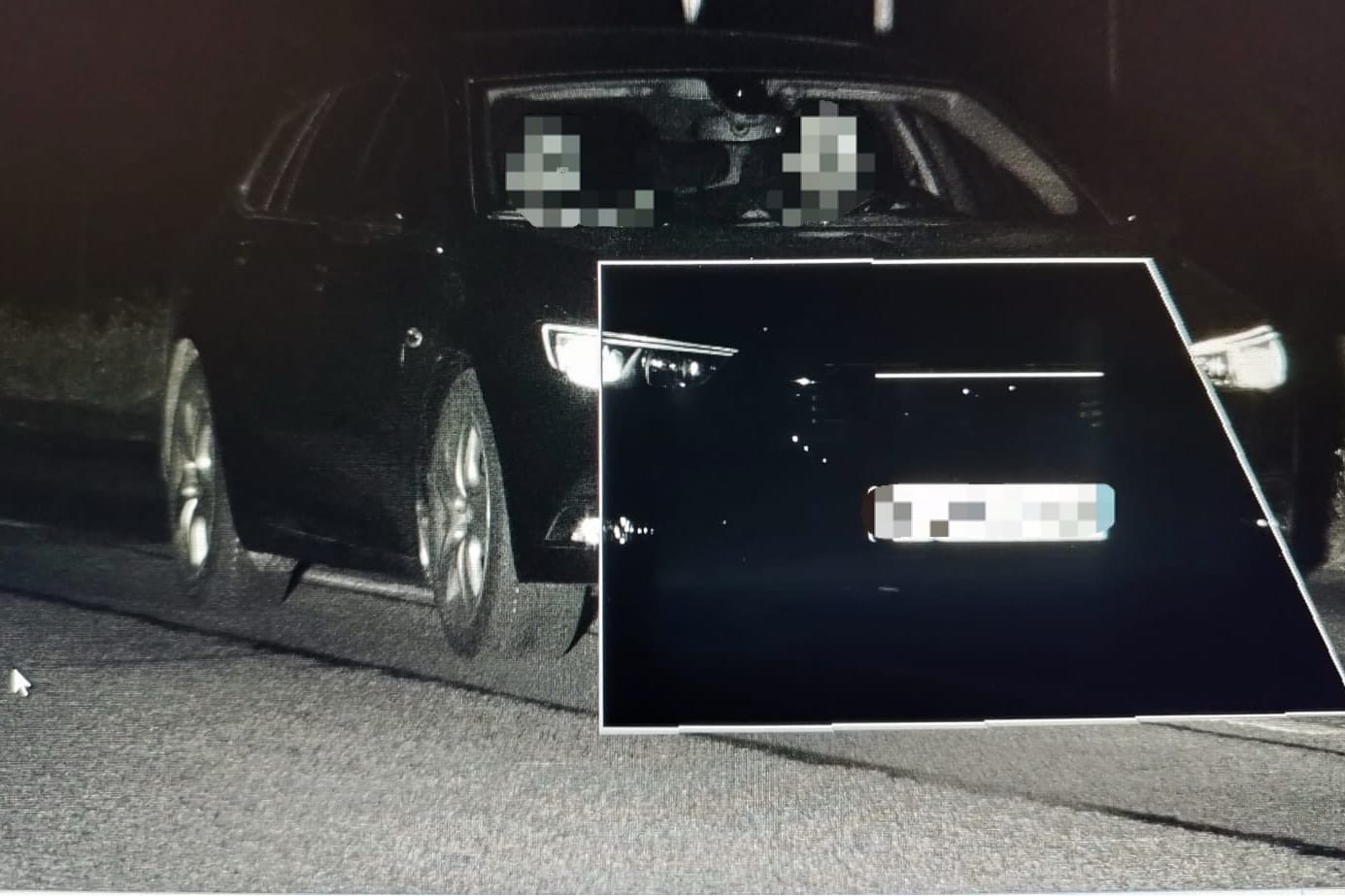 Der Fahrer auf der Prenzlauer Promenade: Dreimal so schnell als erlaubt war das Auto unterwegs.