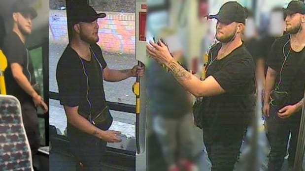 Nach diesem Mann sucht die Kriminalpolizei: Er soll auf einen Mann eingeprügelt haben. Nach diesem Mann sucht die Kriminalpolizei: Er soll auf einen Mann eingeprügelt haben.