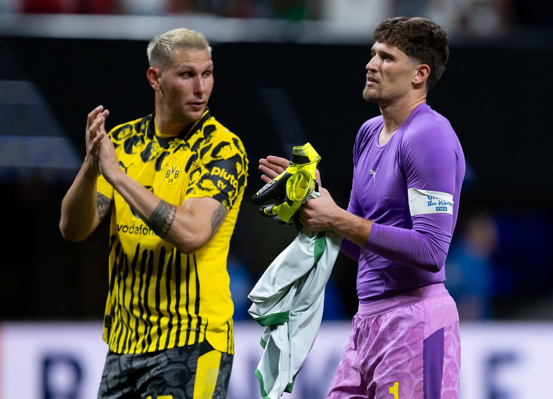 Borussia Dortmund hat den mexikanischen Vertreter Monterrey um Superstar Sergio Ramos im Achtelfinale der Klub-WM mit 2:1 besiegt und steht damit im Viertelfinale gegen Real Madrid. Serhou Guirassy und Karim Adeyemi waren dabei kaum zu stoppen. Die Bestnote verdiente sich aber ein anderer. Die Einzelkritik: