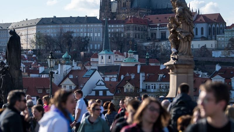 Die tschechische Hauptstadt Prag (Symbolbild): Durch den Stromausfall gab es ein Verkehrschaos.