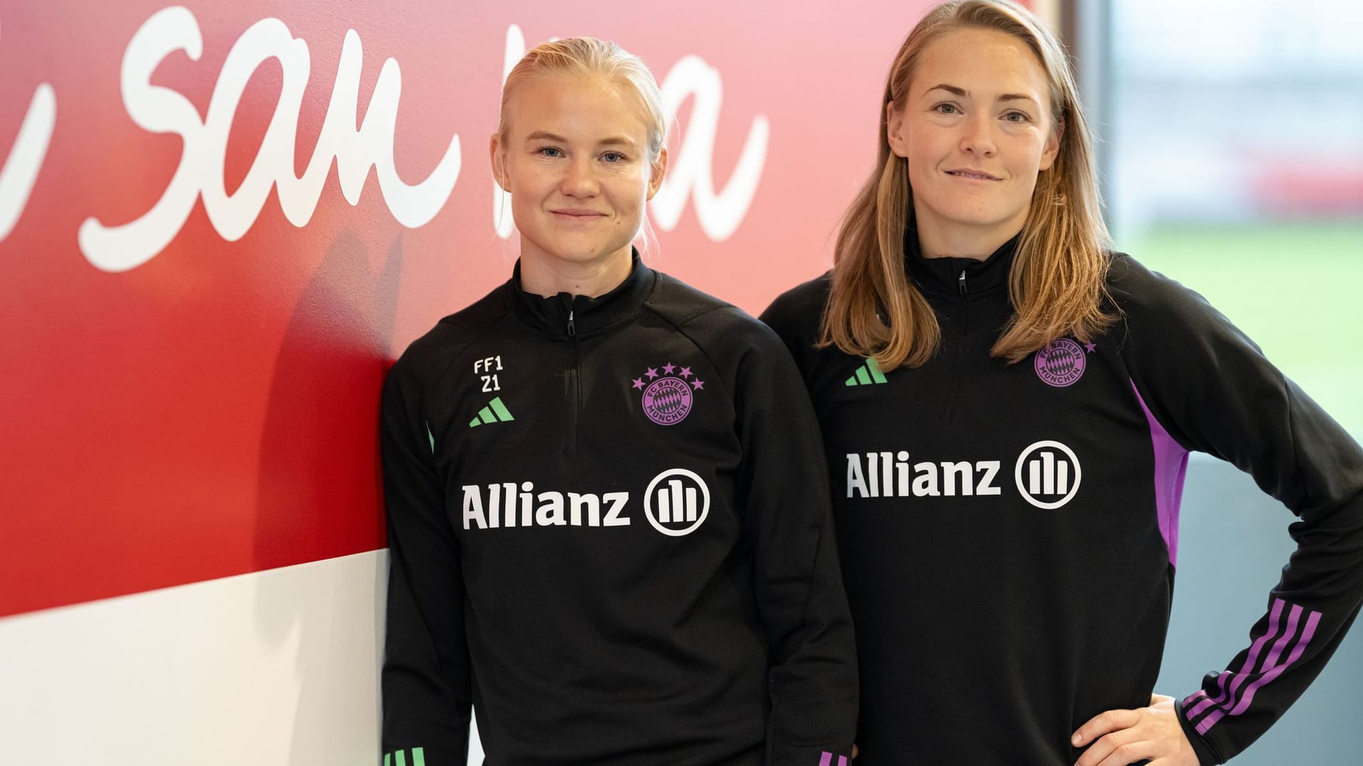 Pernille Harder und Magdalena Eriksson Pernille Harder und Magdalena Eriksson