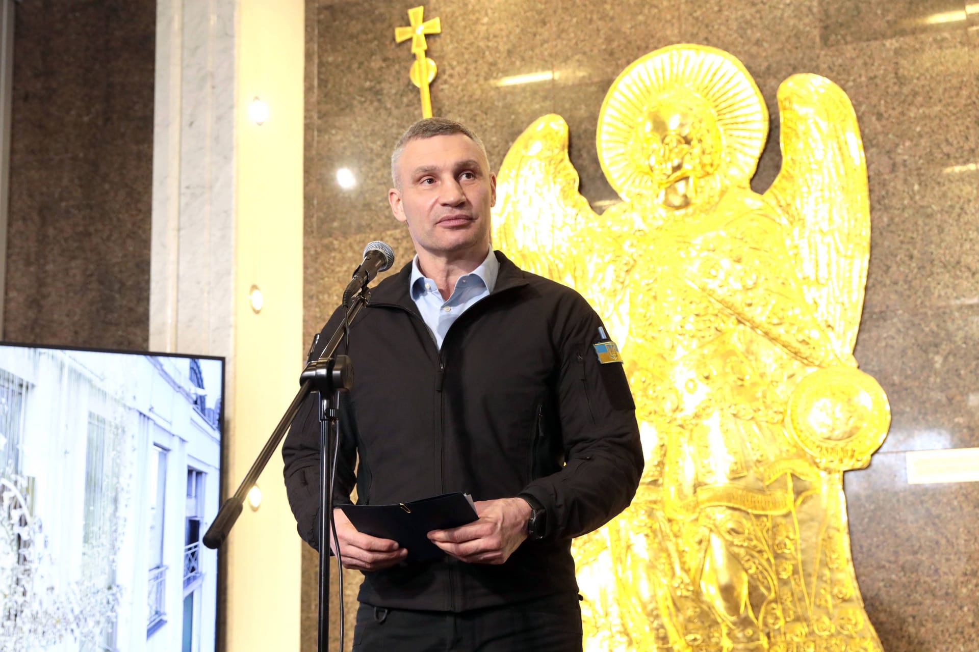 Vitali Klitschko, Bürgermeister von Kiew, wünscht sich mehr Unterstützung bei der Flugabwehr. (Archivbild)