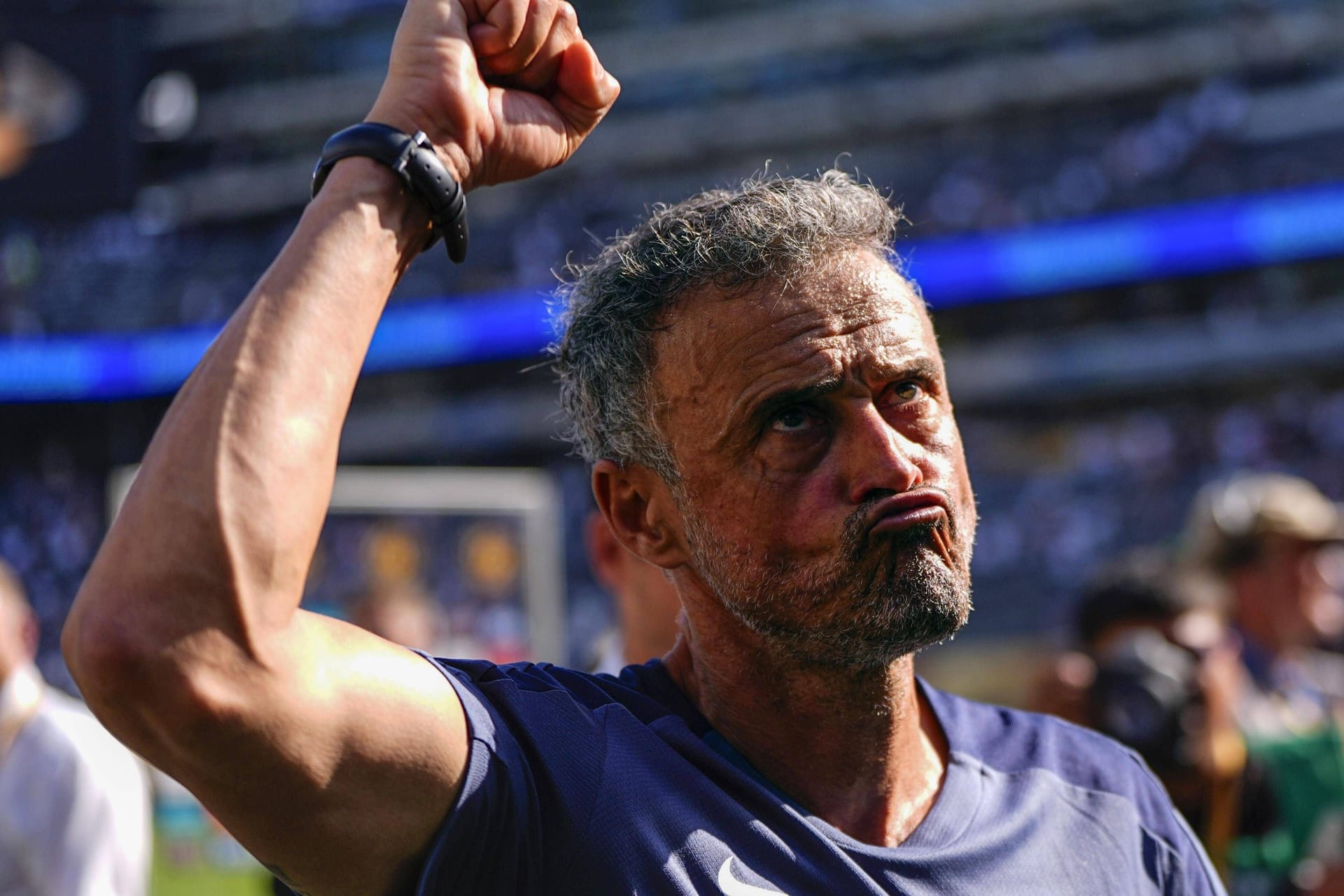 Luis Enrique: Er hat mit PSG die Champions League gewonnen.