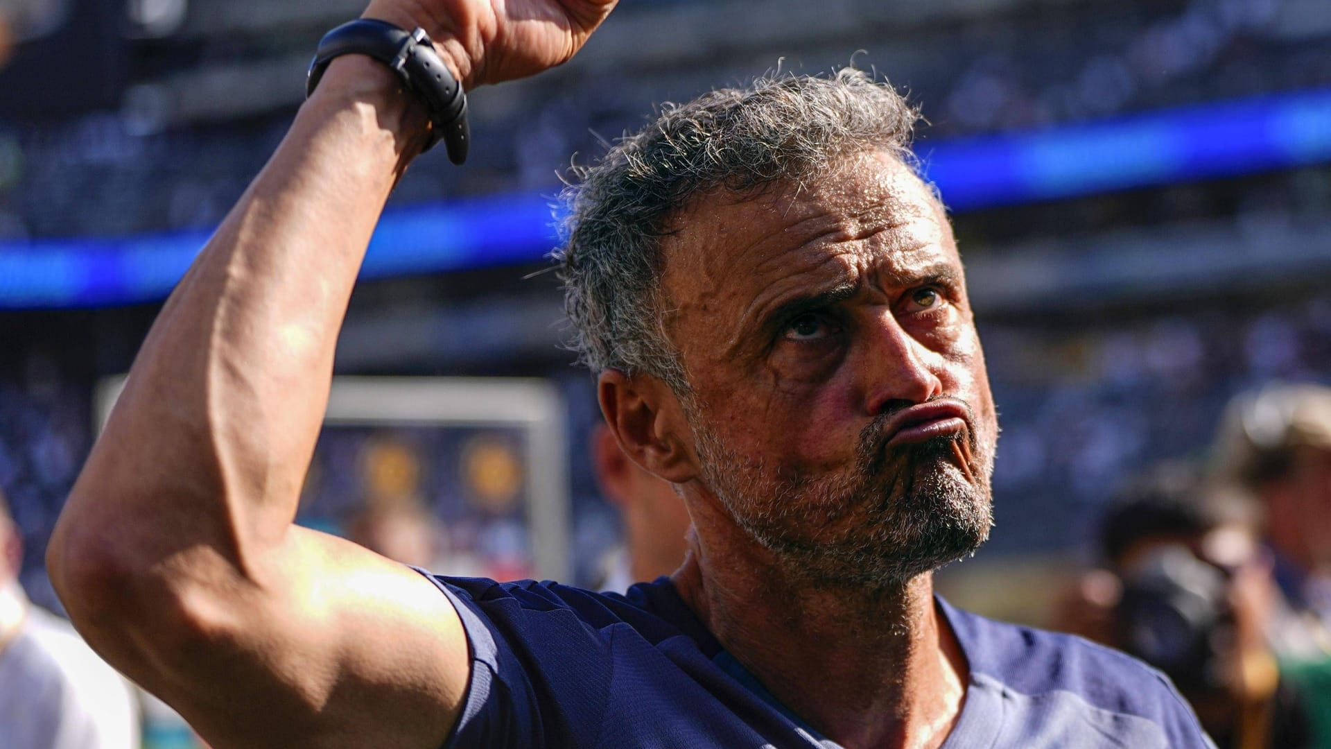 Luis Enrique: Er hat mit PSG die Champions League gewonnen.