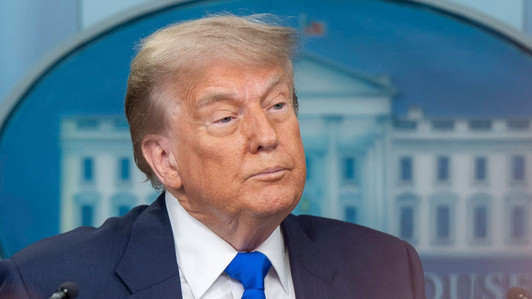 Donald Trump bei einer Presskonferenz: Bei seinem Besuch in Großbritannien wird er wohl keine Rede im Parlament halten. (Archivbild)
