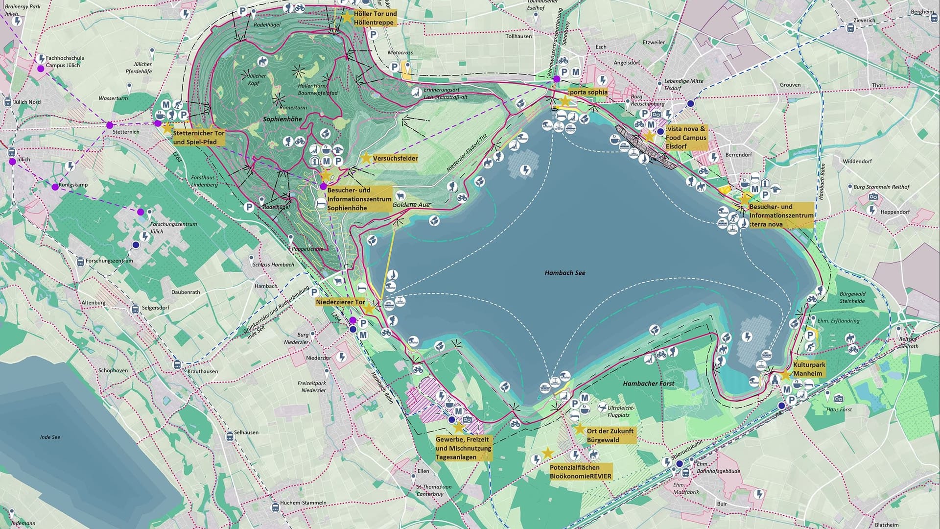 Visualisierung: So soll das Gelände im Jahr 2070 aussehen.