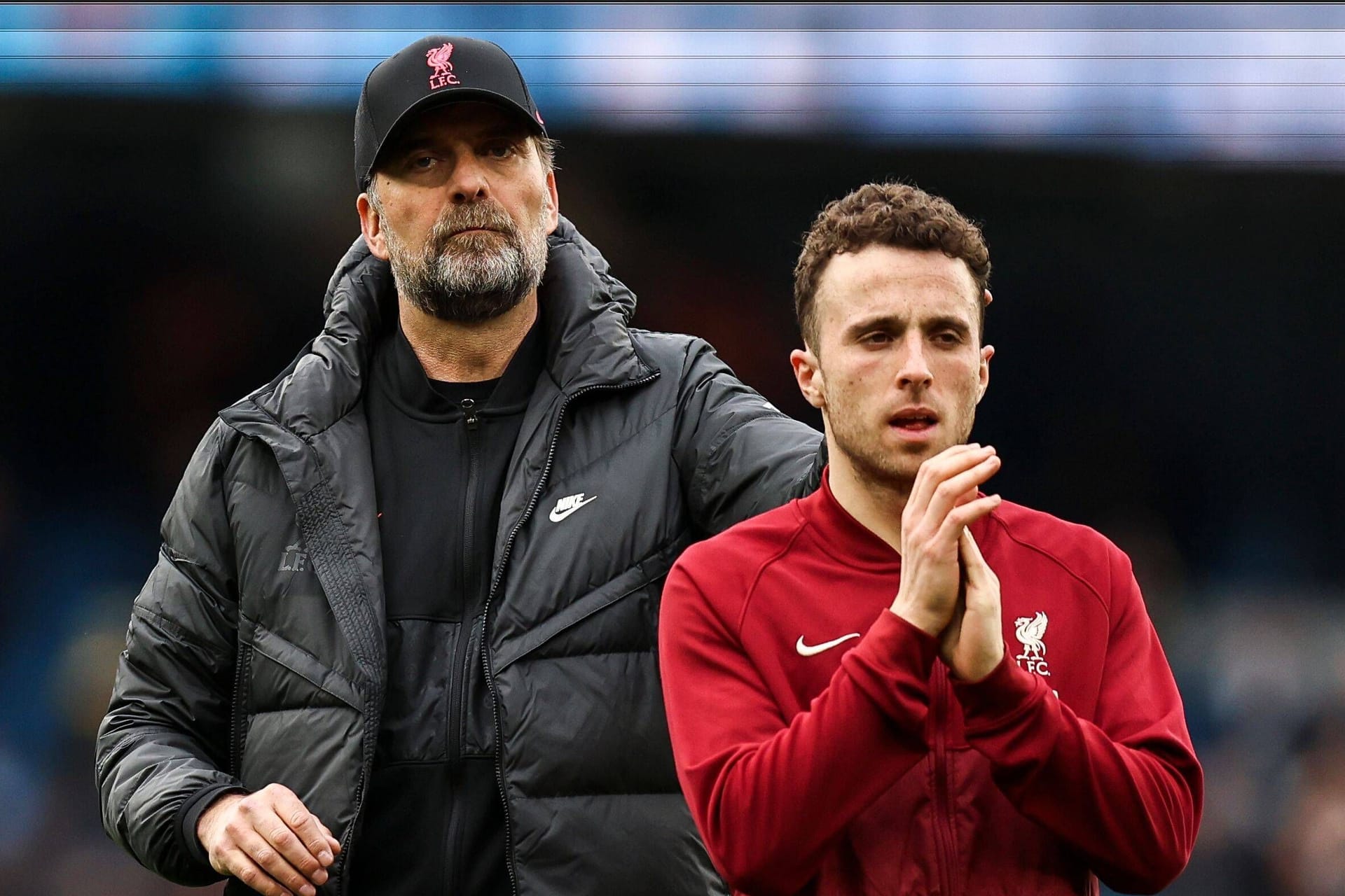 Diogo Jota mit Jürgen Klopp: Der deutsche Trainer holte den Portugiesen zum FC Liverpool.