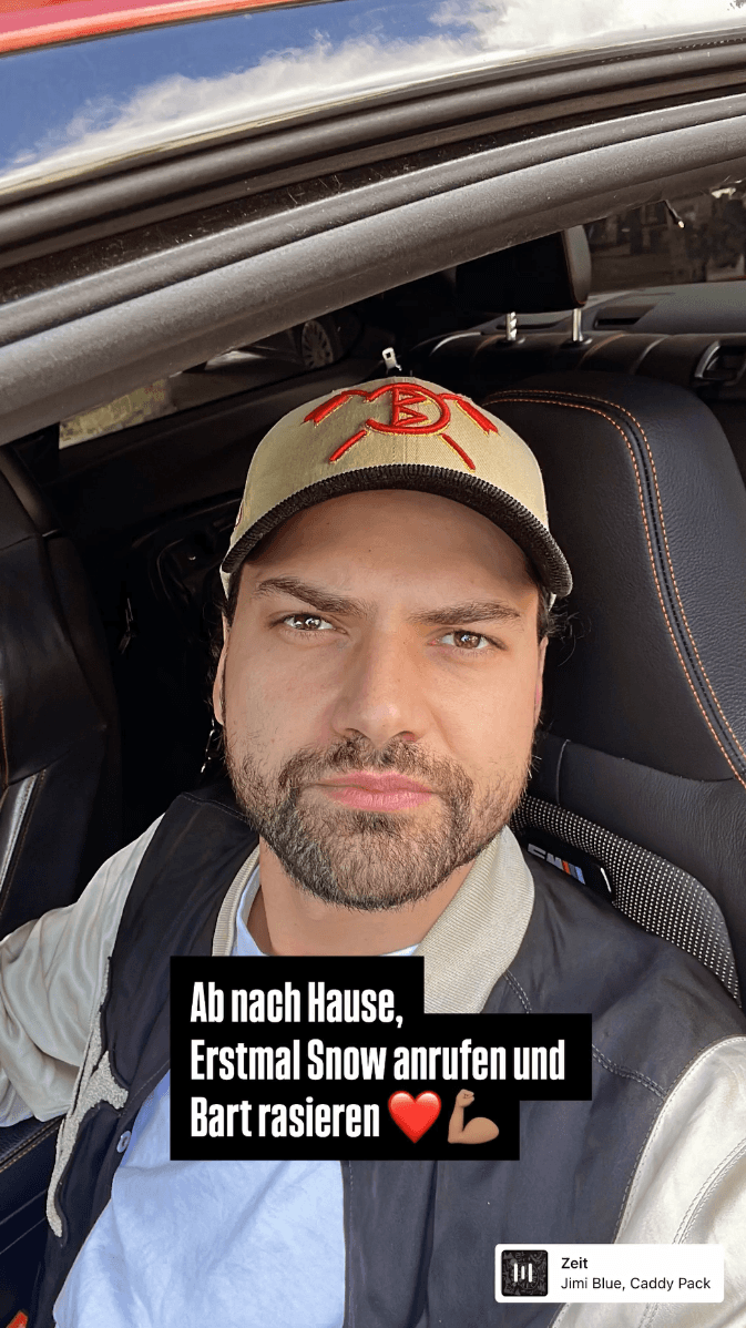 Jimi Blue Ochsenknecht ist nach seiner Auslieferung nach Österreich wieder frei.