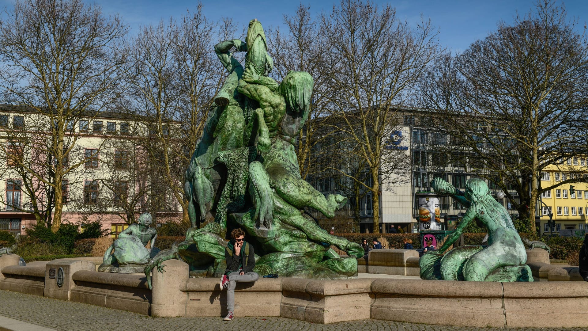 Tatort Stuhlmannbrunnen: Hier wurde der 65-Jährige im Juni mit schweren Verletzungen entdeckt.