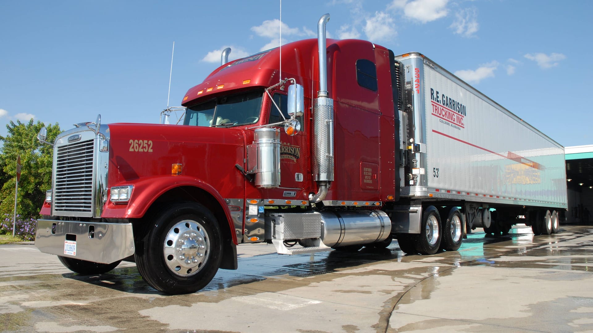 Ein von Daimler Truck North America produzierter Freightliner Truck (Symbolbild).