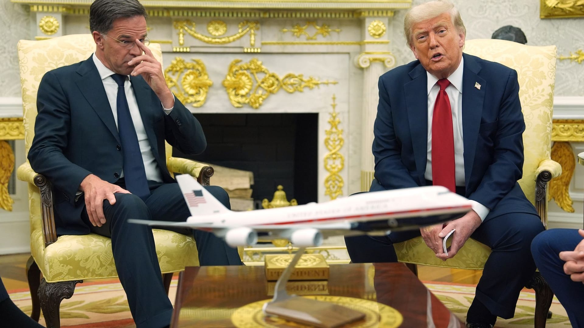 NATO-Generalsekretär Rutte bei US-Präsident Trump NATO-Generalsekretär Rutte bei US-Präsident Trump