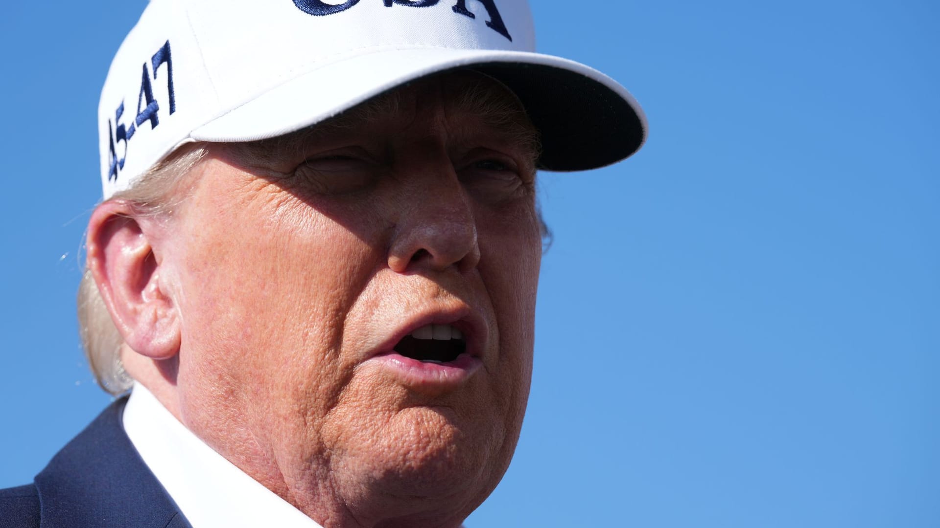 US-Präsident Trump unterwegs