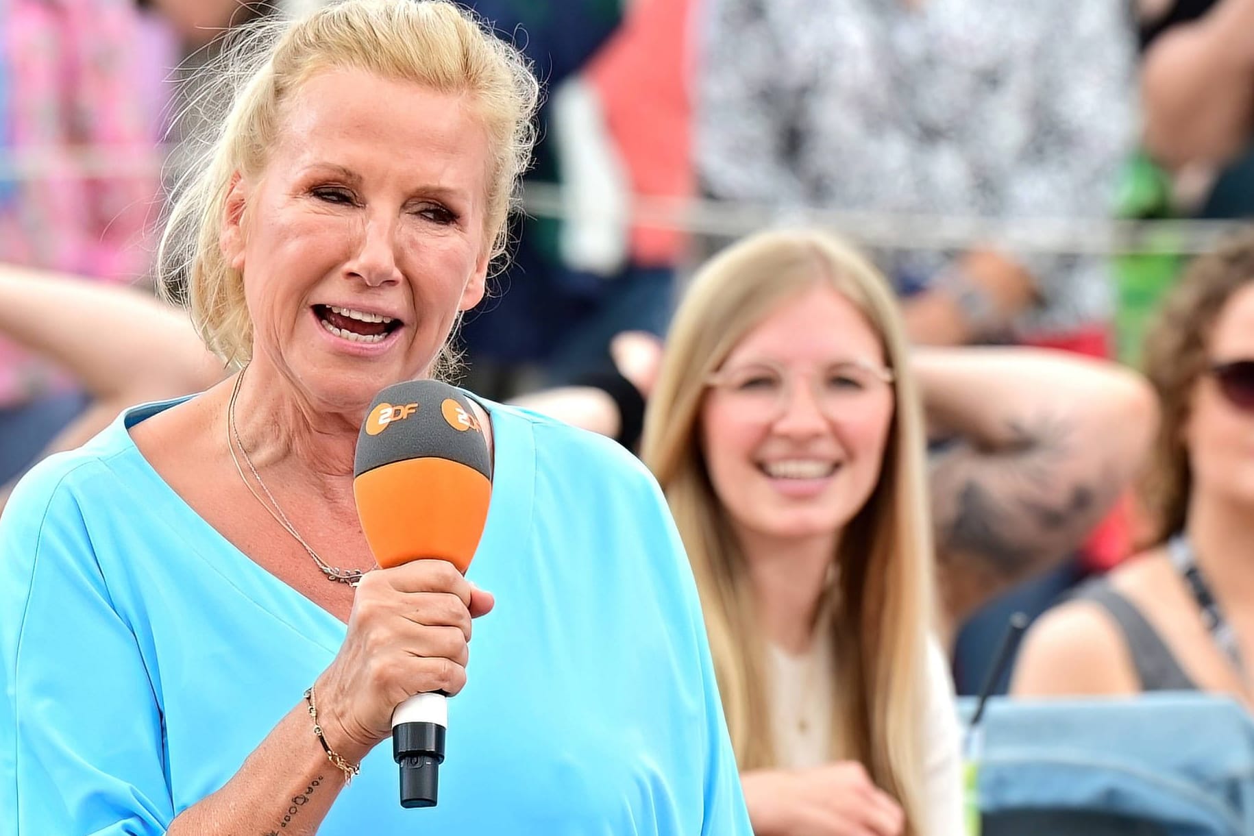 Andrea Kiewel: Sie moderierte vor über 20 Jahren zum ersten Mal den "ZDF-Fernsehgarten".