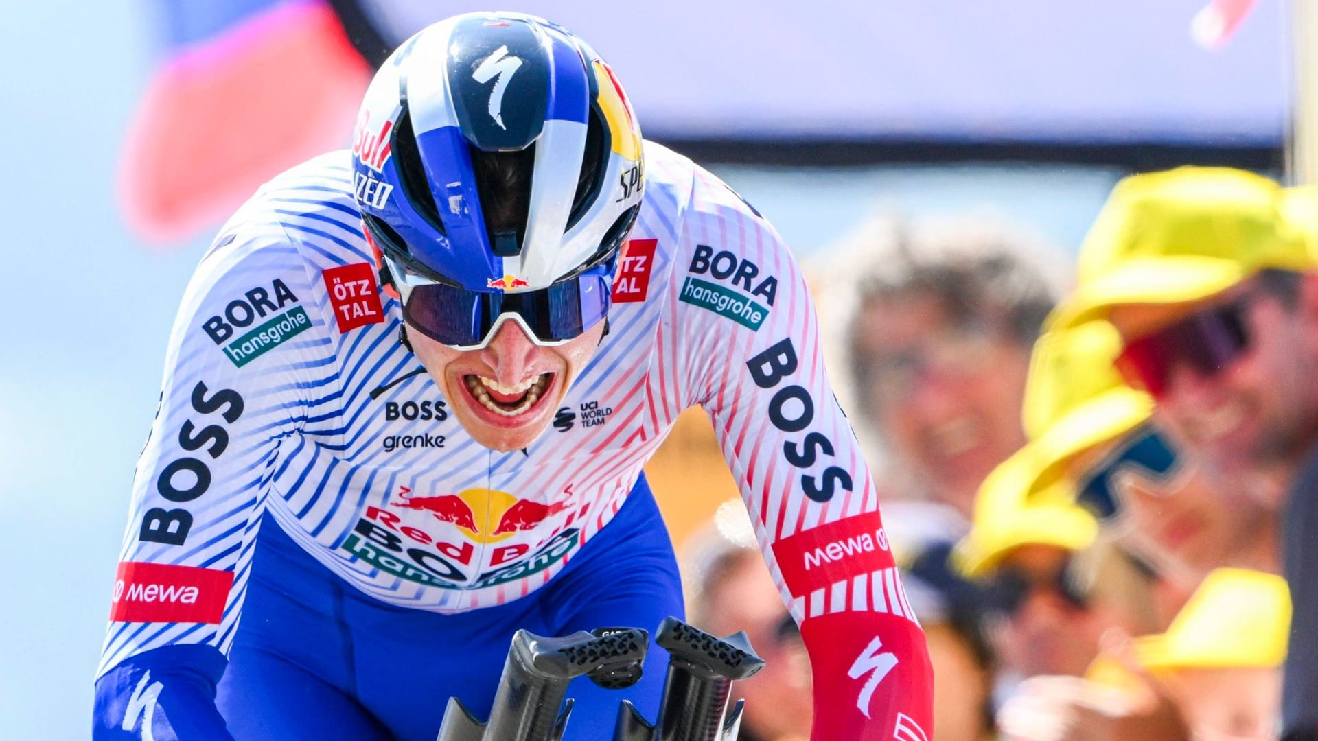 Florian Lipowitz: Der Deutsche begeistert bei der Tour.
