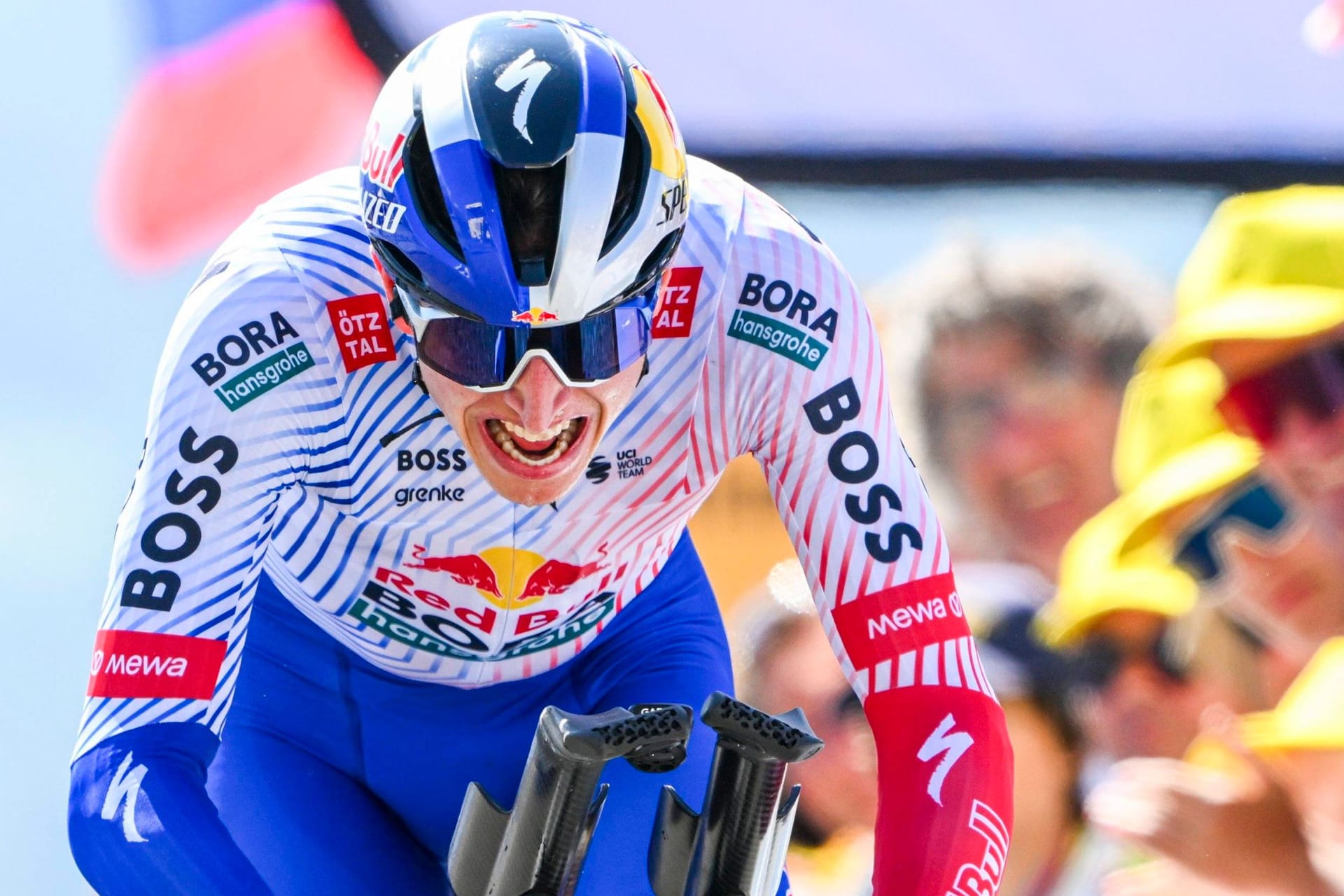 Florian Lipowitz: Der Deutsche begeistert bei der Tour.