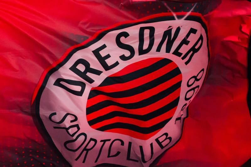 Flagge des Dresdner Sportvereins (Archivbild):