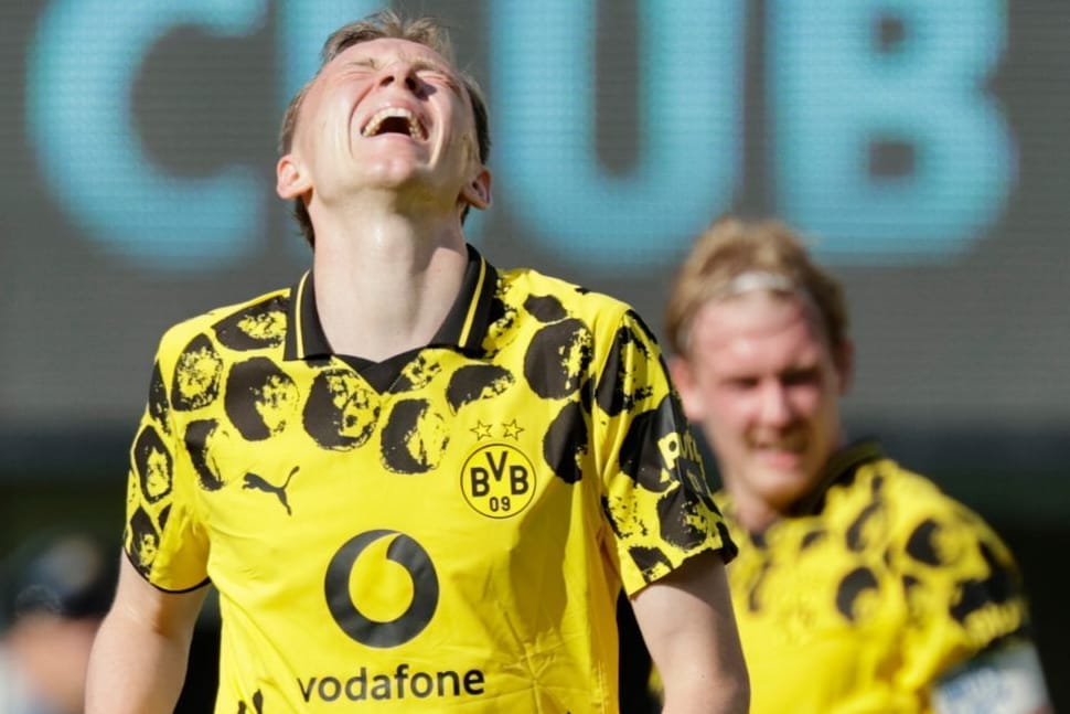 Maxi Beier nach einer vergebenen Torchance.