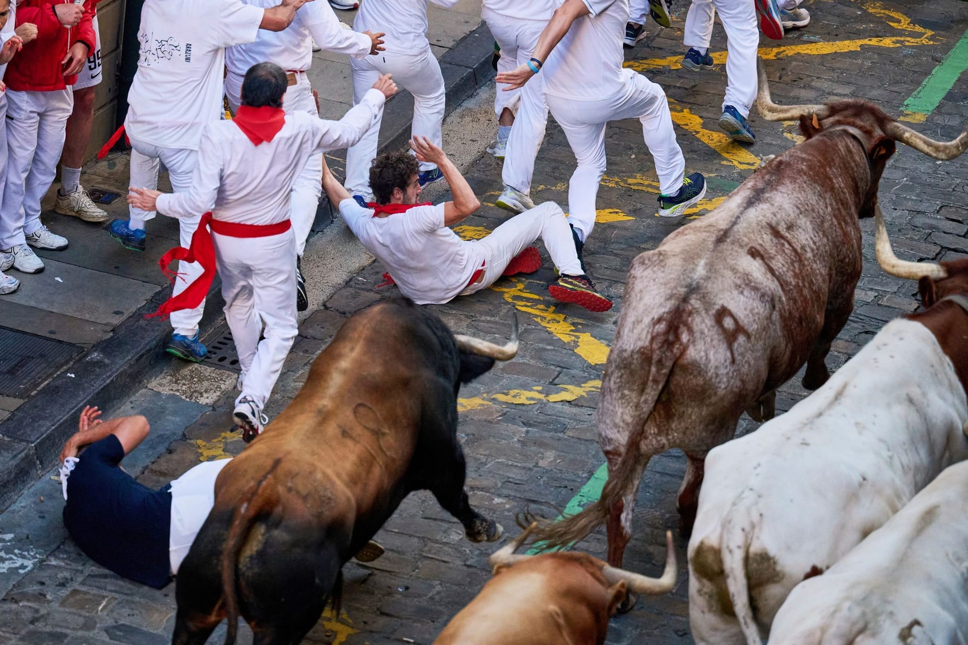 Stierlauf in Pamplona