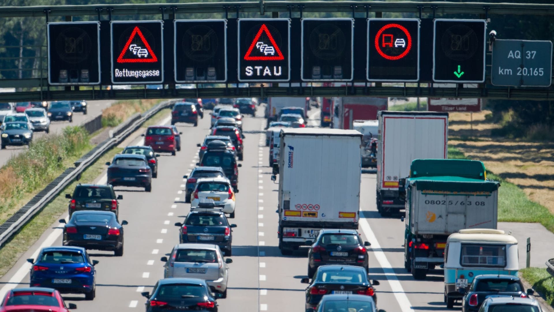 Stau auf der A8 Stau auf der A8