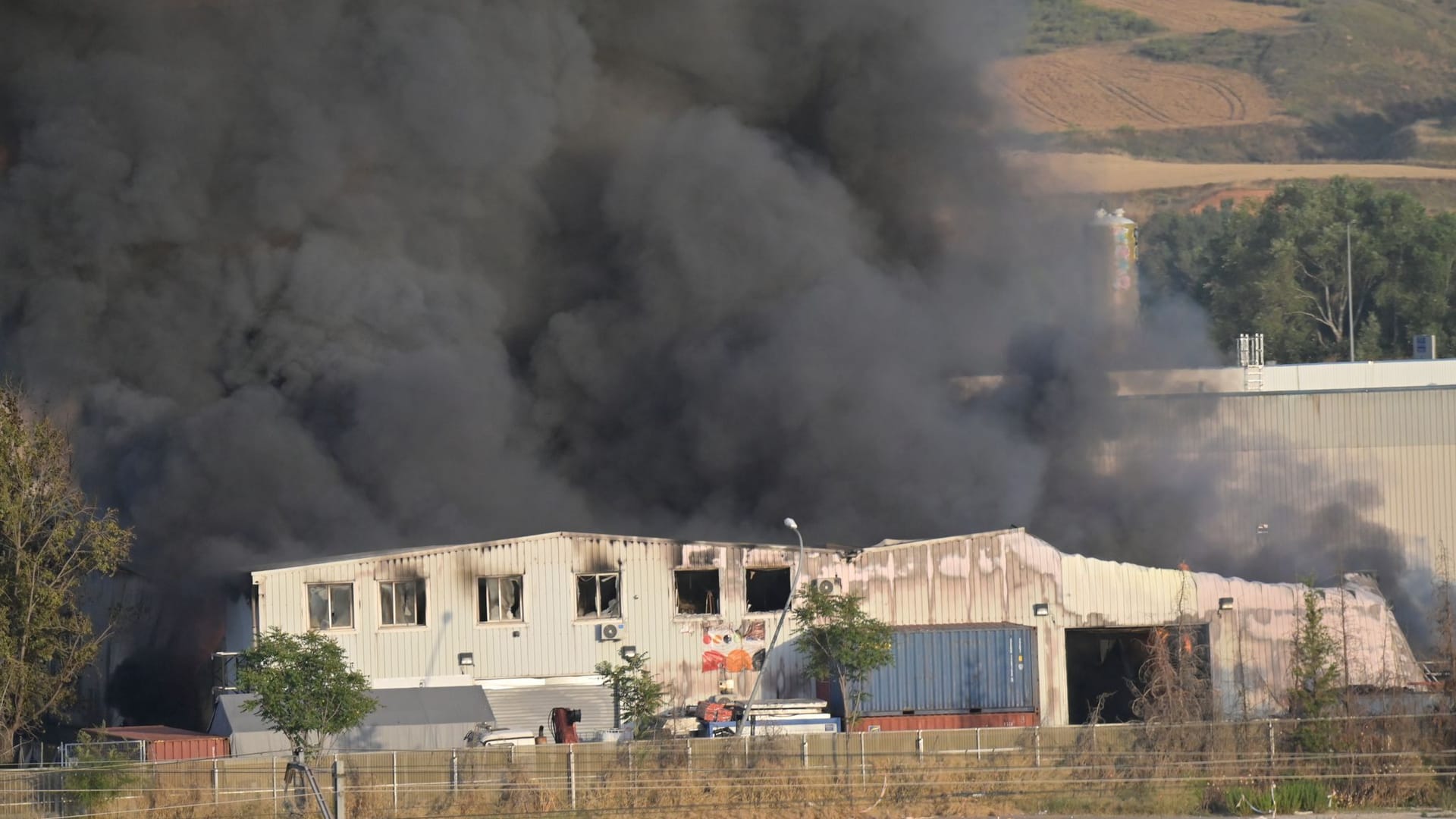 Brand in Lithiumbatterie-Firma in Spanien Brand in Lithiumbatterie-Firma in Spanien