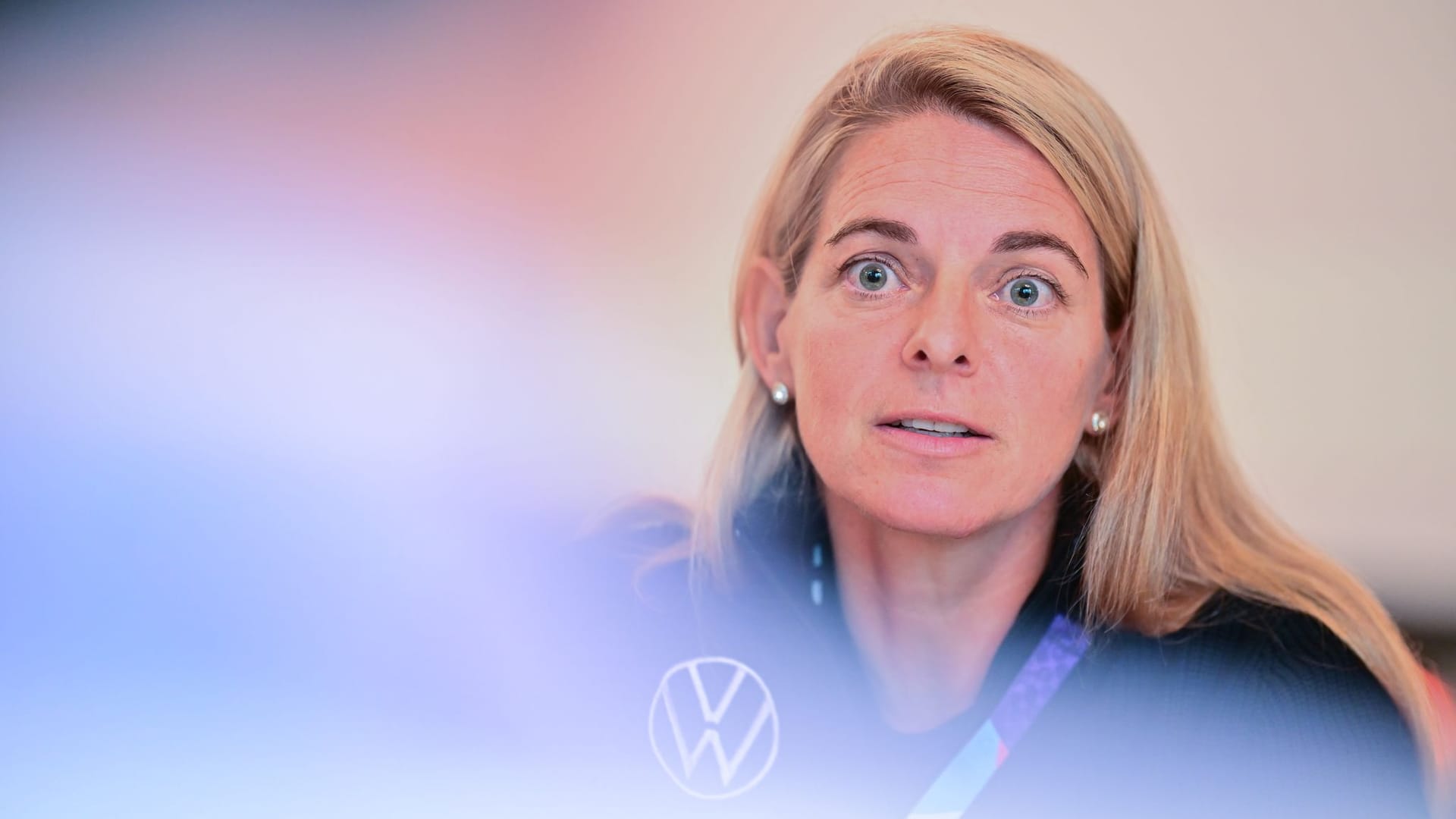 Frauenfußball-EM - DFB-Sportdirektorin Künzer Frauenfußball-EM - DFB-Sportdirektorin Künzer