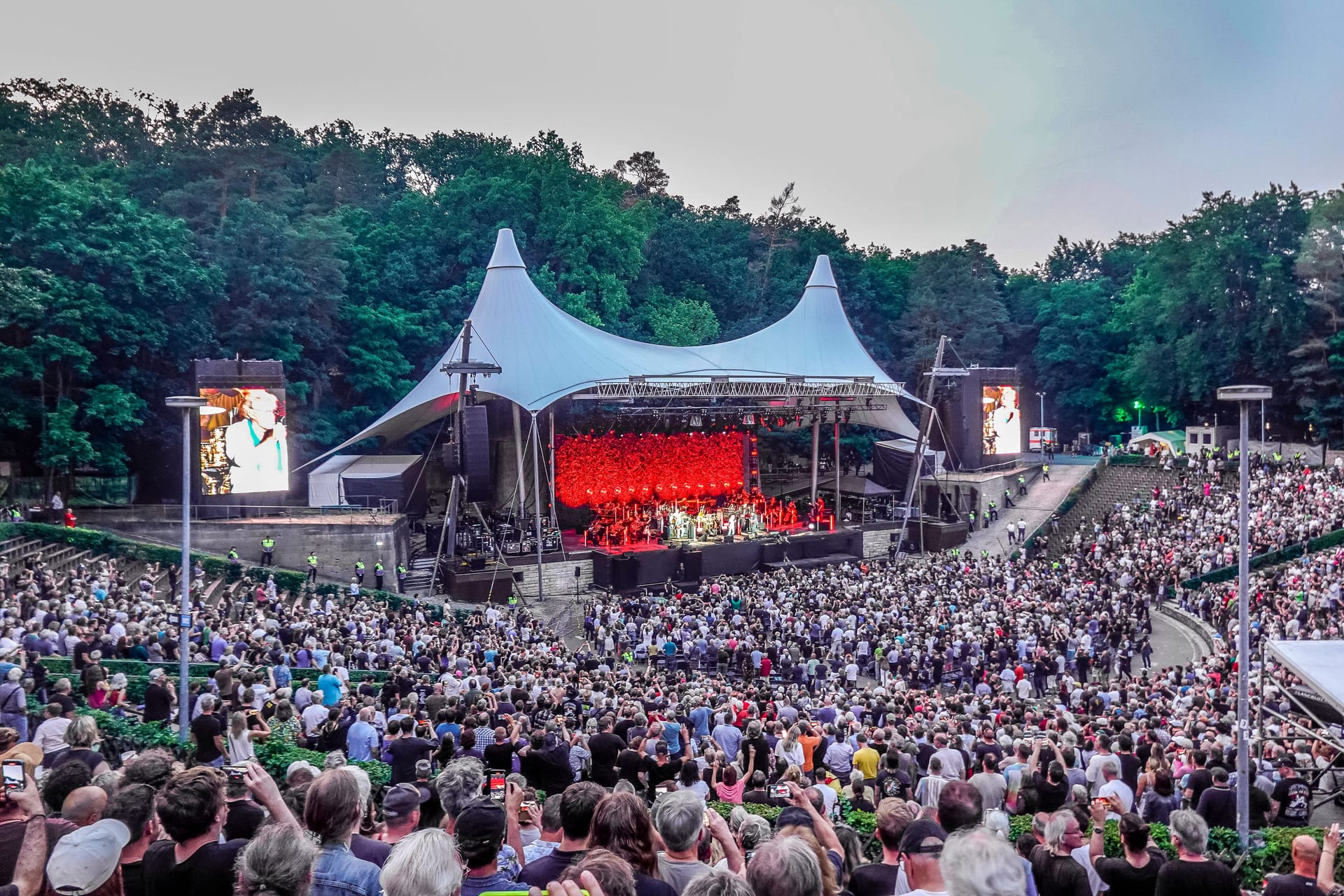 Rock'n'Roll in Westend (Archivbild): The Who verwandeln die Waldbühne 2023 in einen Hexenkessel.