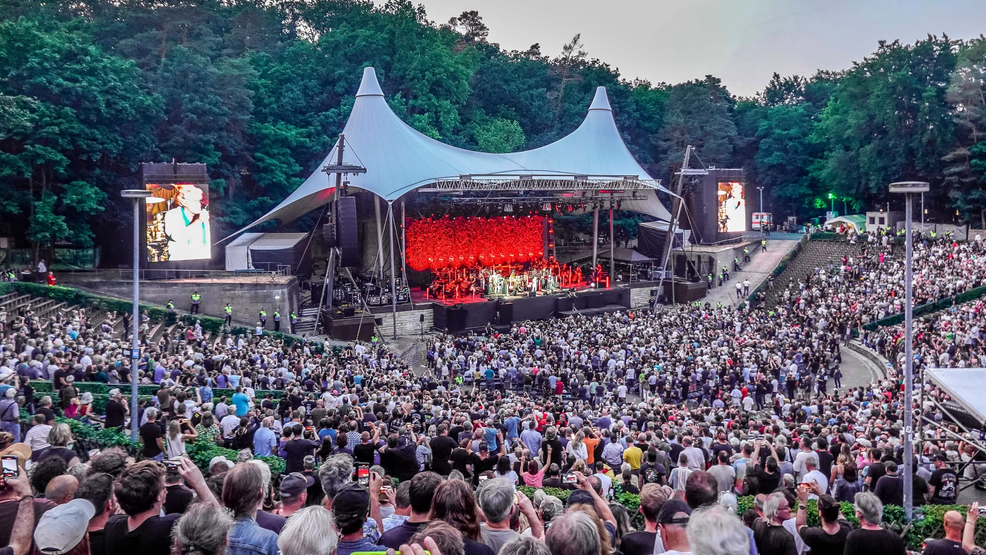 Rock'n'Roll in Westend (Archivbild): The Who verwandeln die Waldbühne 2023 in einen Hexenkessel.