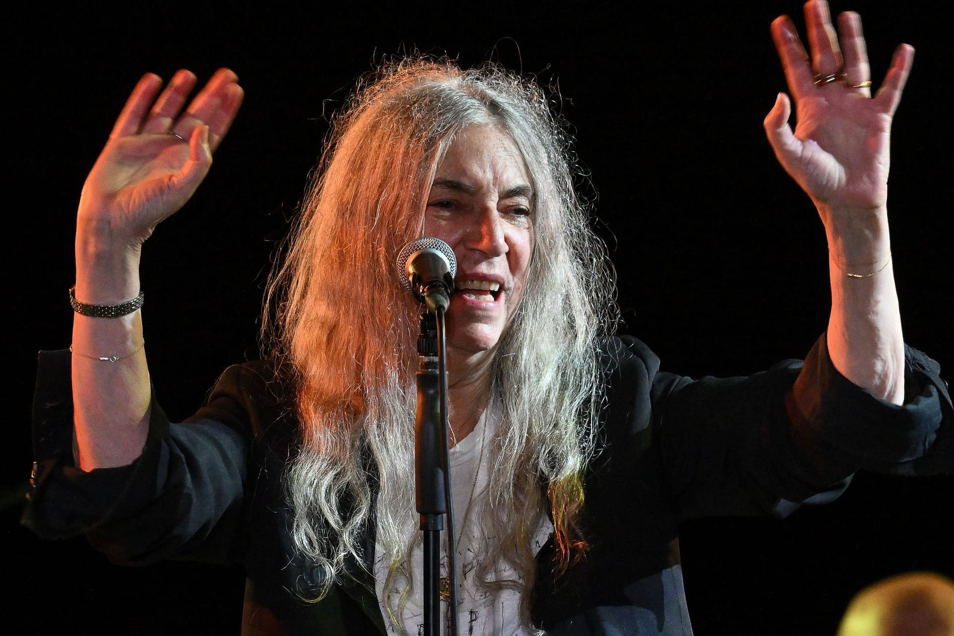 Patti Smith (Archivbild): Die "Godmother of Punk" hat dem Tagesspiegel vor ohrem Berlin-Konzert ein Interview gegeben.