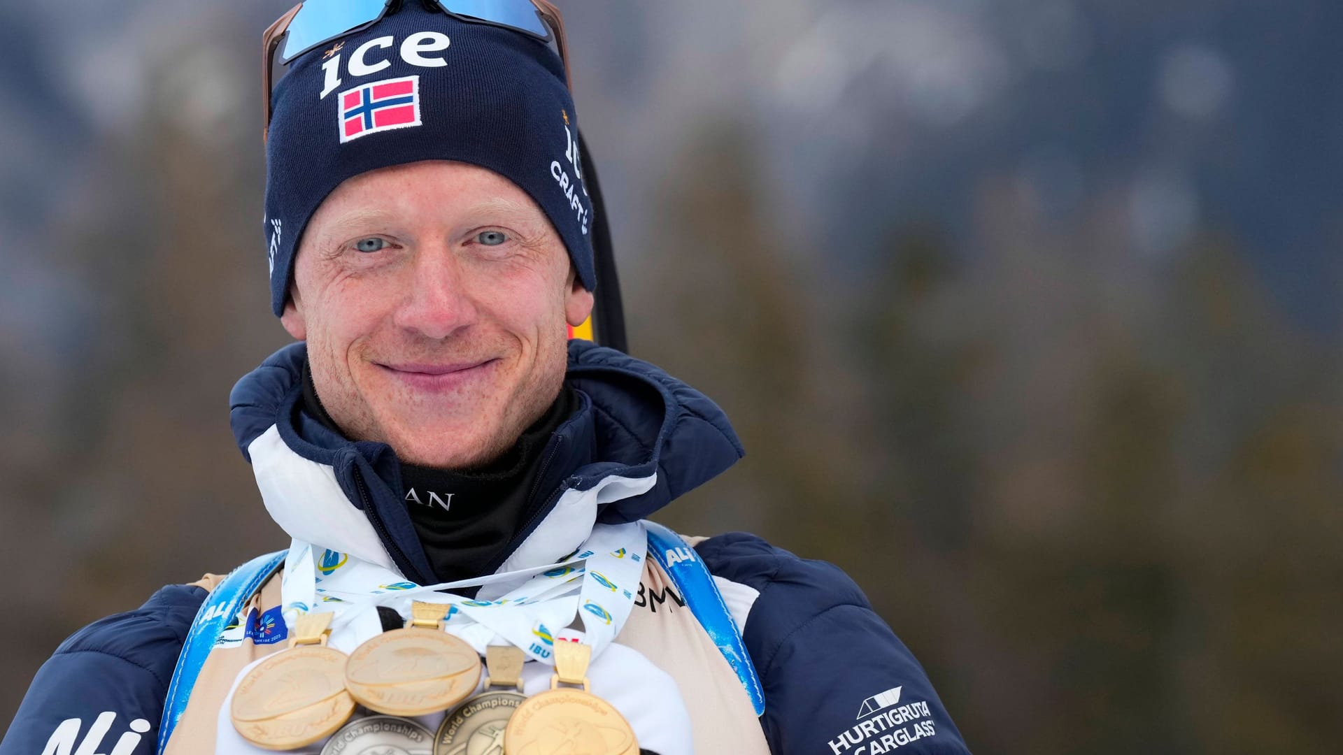 Johannes Thingnes Bø: Er gewann bei der WM in diesem Jahr dreimal Gold und zudem Silber und Bronze.