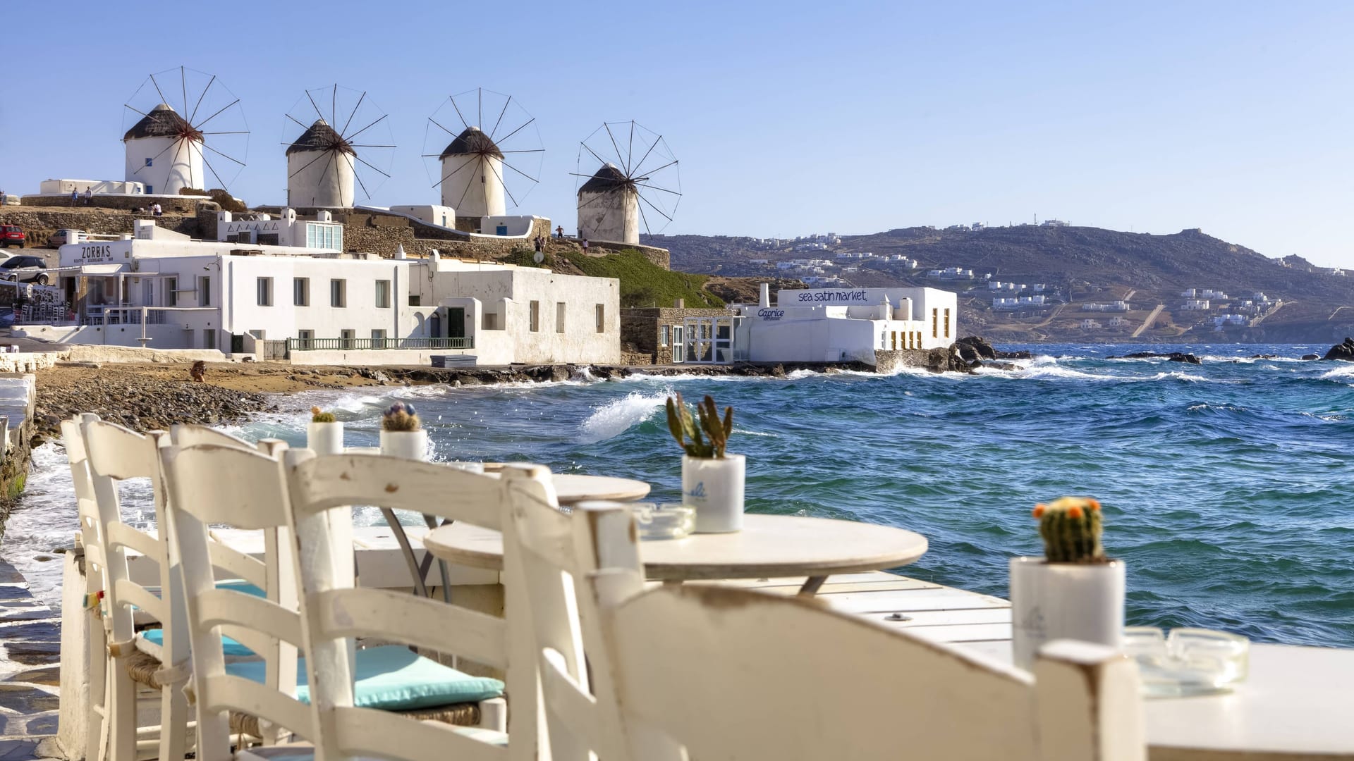 Mykonos: Abseits der Hauptwege hat die Insel eine ruhige Seite.