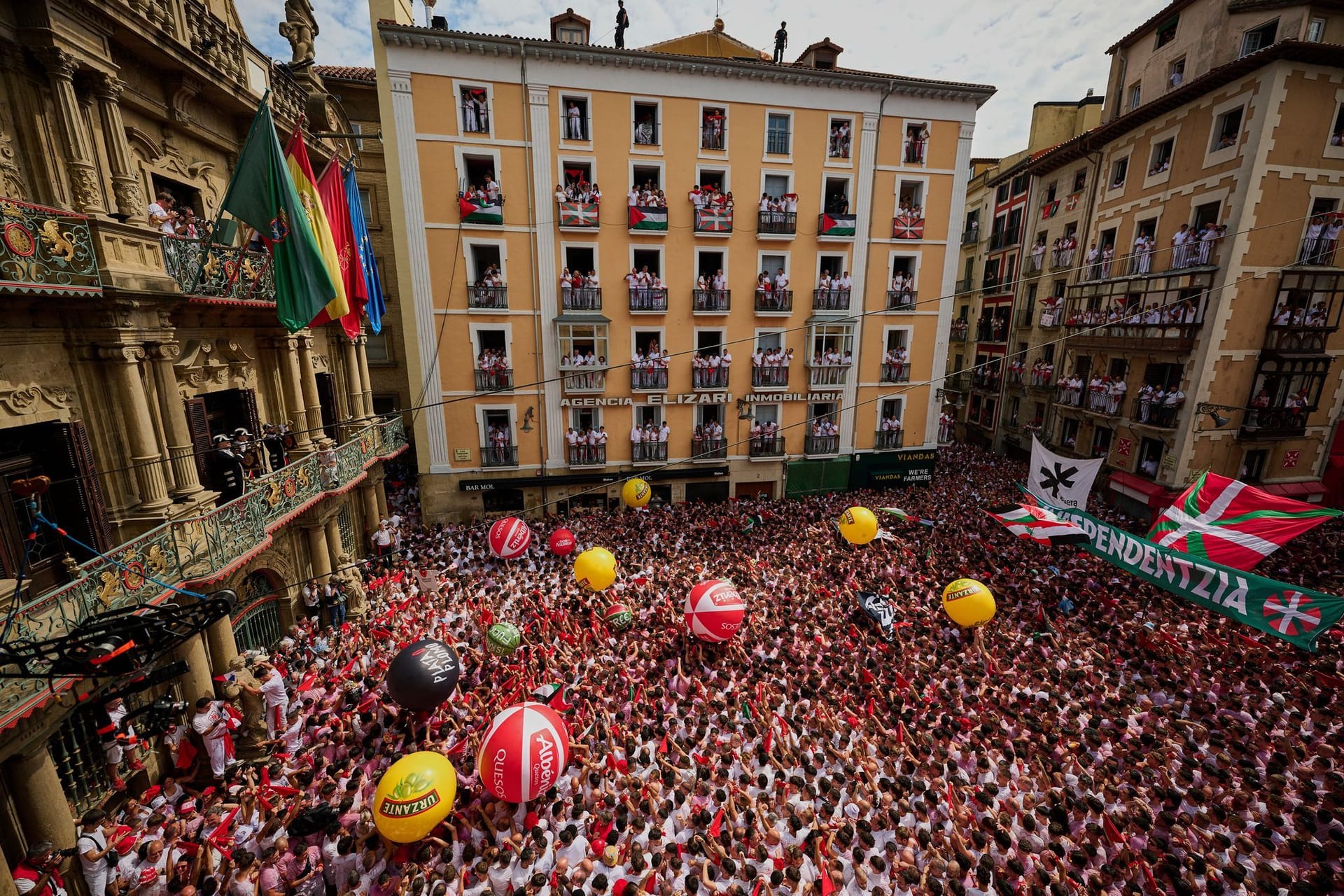«Sanfermines»-Fest in Spanien