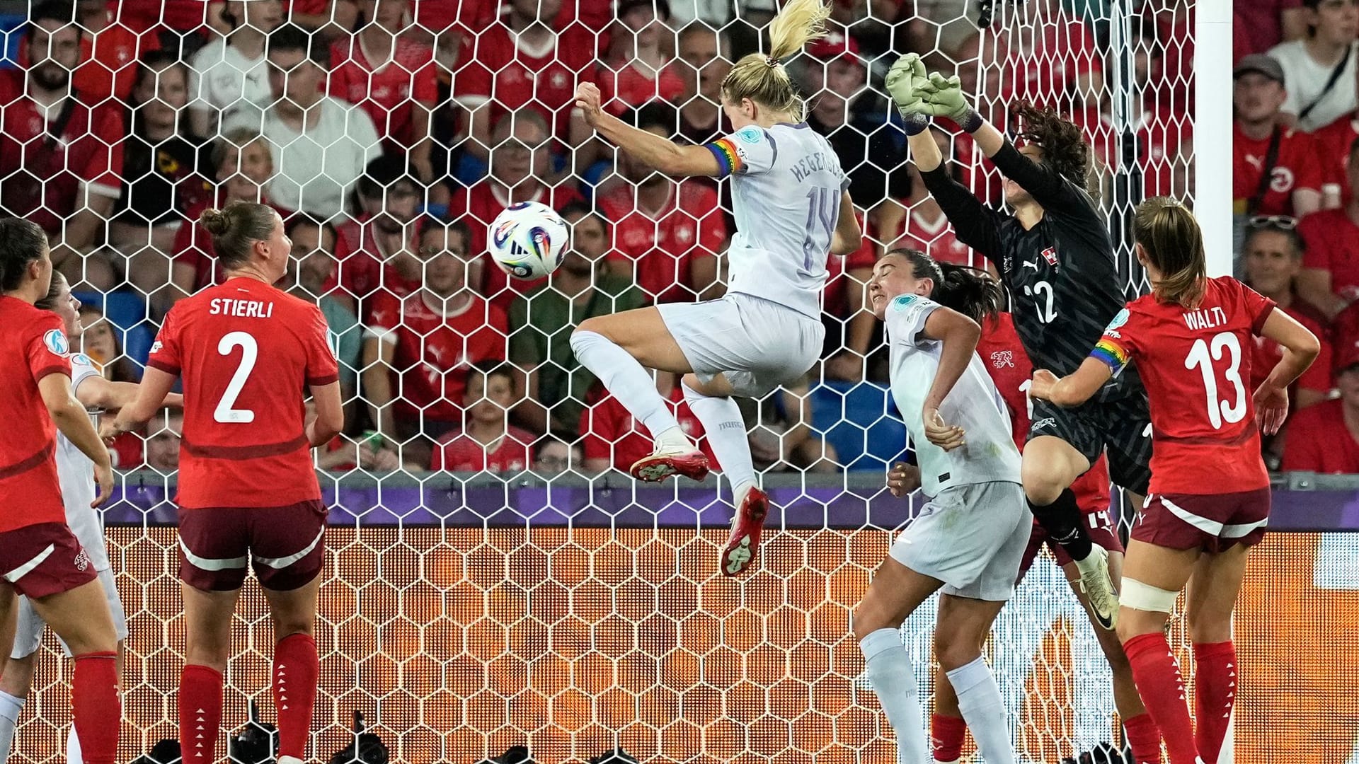 Frauenfußball-EM - Schweiz - Norwegen