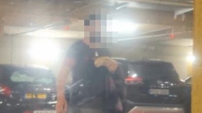 Screenshot aus dem Video der betroffenen Frau: Dieser Mann soll sie in der Tiefgarage bedrängt haben. Screenshot aus dem Video der betroffenen Frau: Dieser Mann soll sie in der Tiefgarage bedrängt haben.