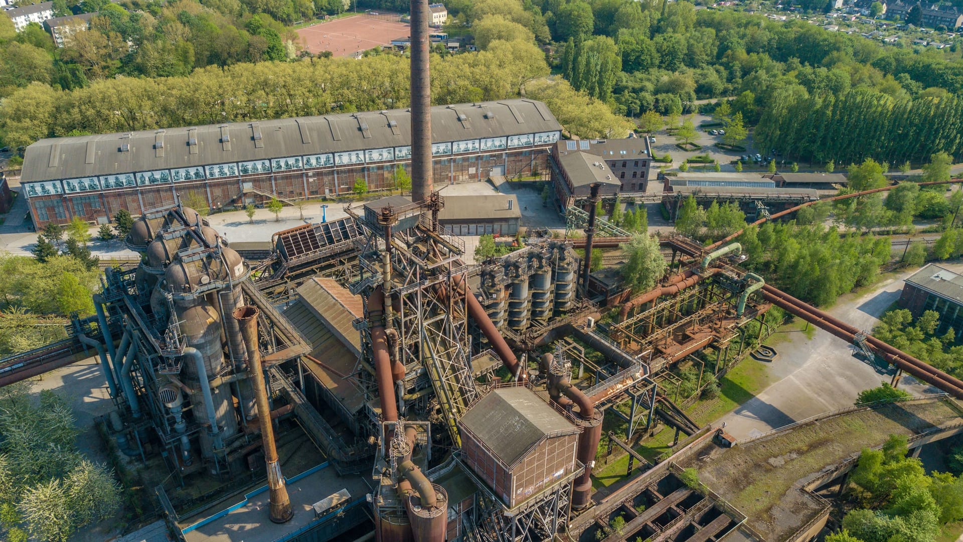 Landschaftspark Duisburg North Ruhrgebiet industrial culture Germany