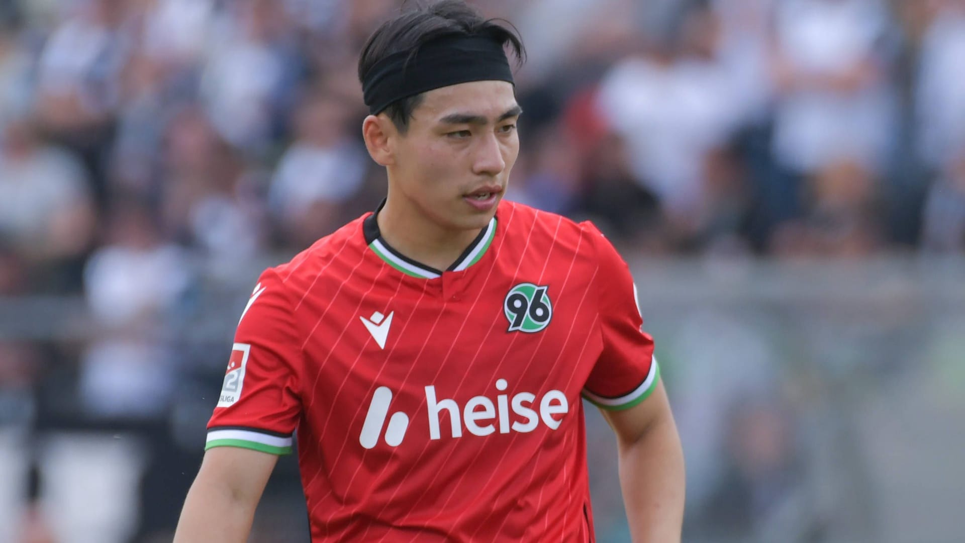 Hyun-ju Lee im Dress von Hannover 96: Der Südkoreaner war vergangene Saison vom FC Bayern ausgeliehen.
