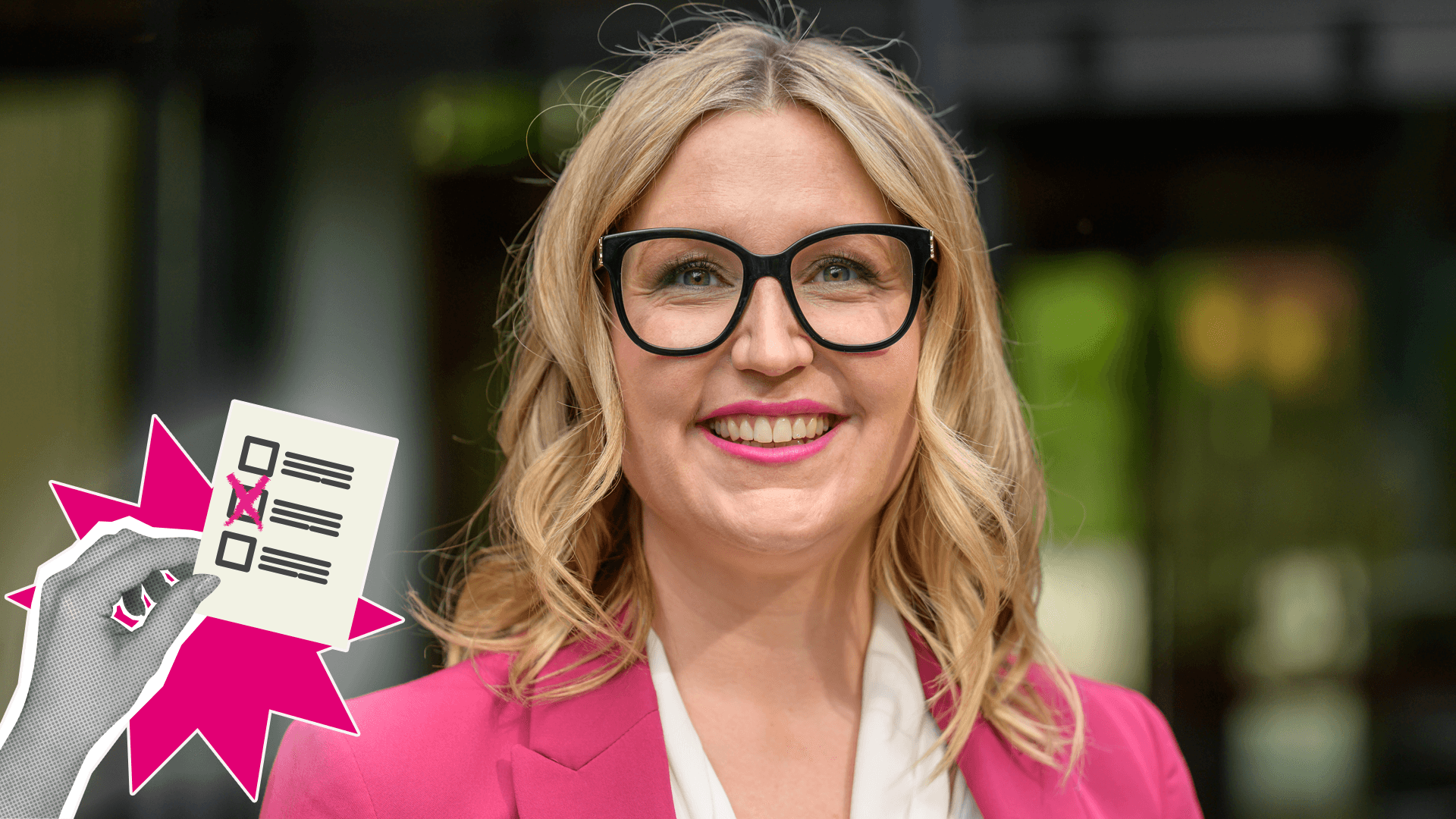 SPD-Kandidatin Julia Klewin: Die Oberstudienrätin möchte Oberbürgermeisterin von Essen werden.