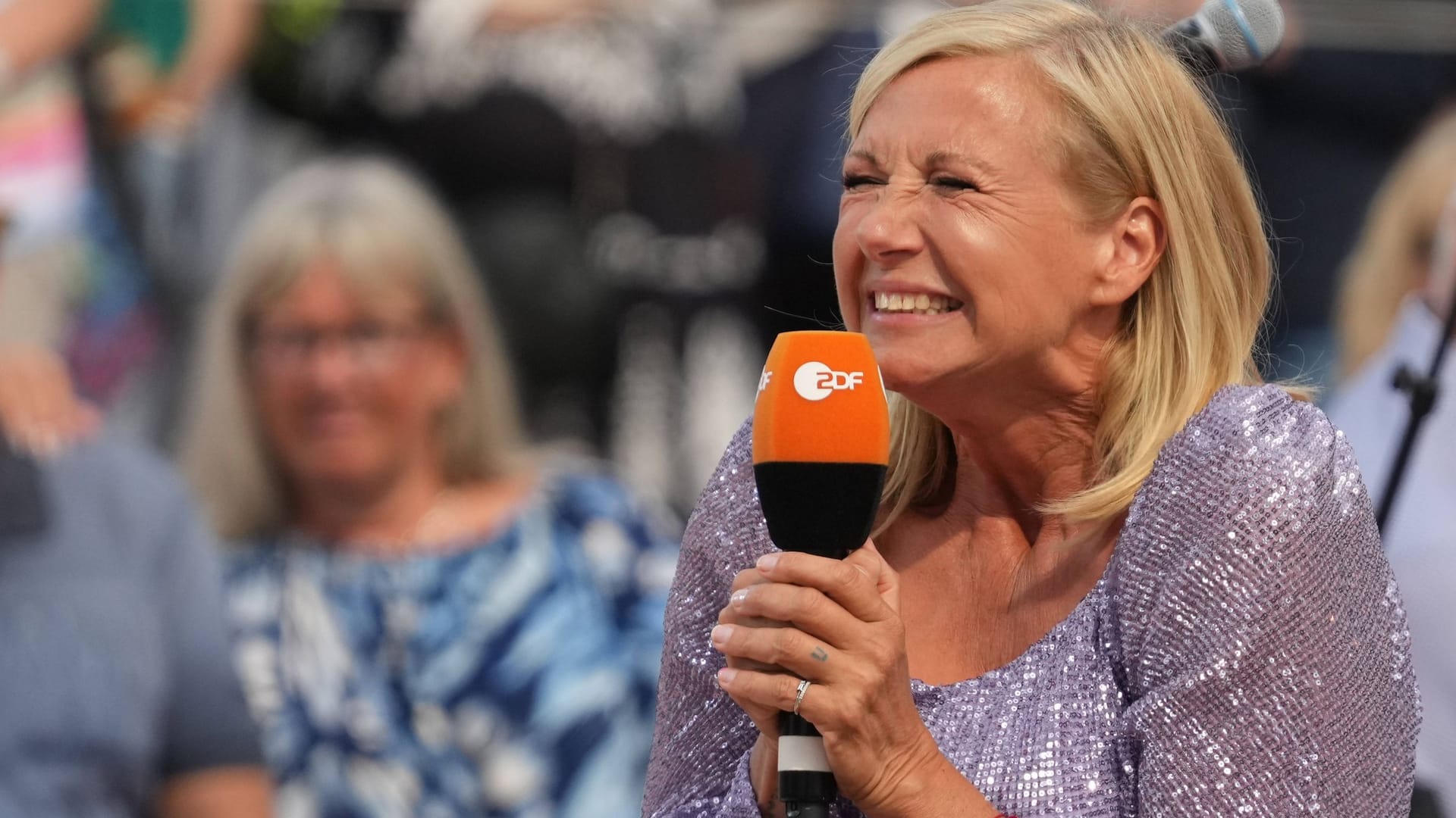 Andrea Kiewel: Im "ZDF-Fernsehgarten" gibt es oft bemerkenswerte Momente.